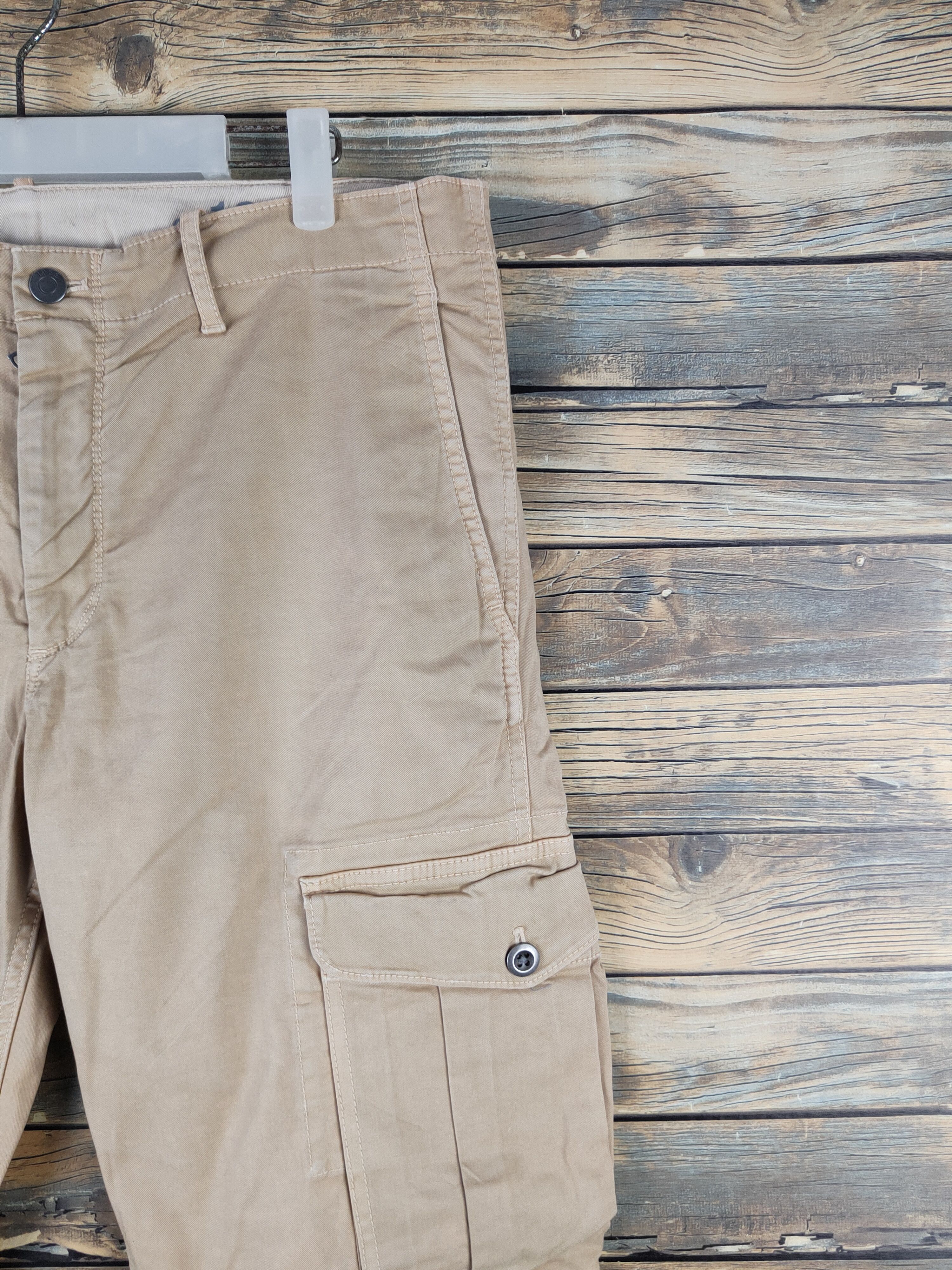 Other DL Gap Beige Multipocket Cargo Pants #2343 Size US 34 / EU 50 - 5 Thumbnail