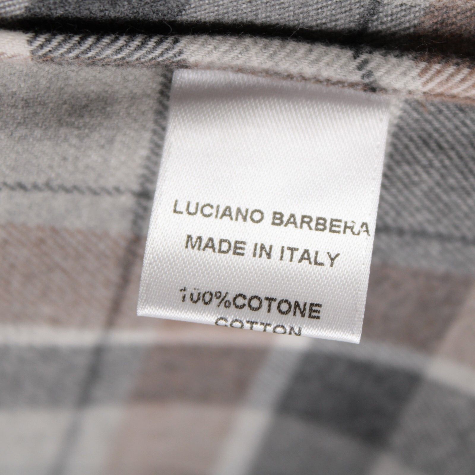 Luciano Barbera Luciano Barbera Overshirt Size S US In Gray Cotton Size US S / EU 44-46 / 1 - 9 Thumbnail