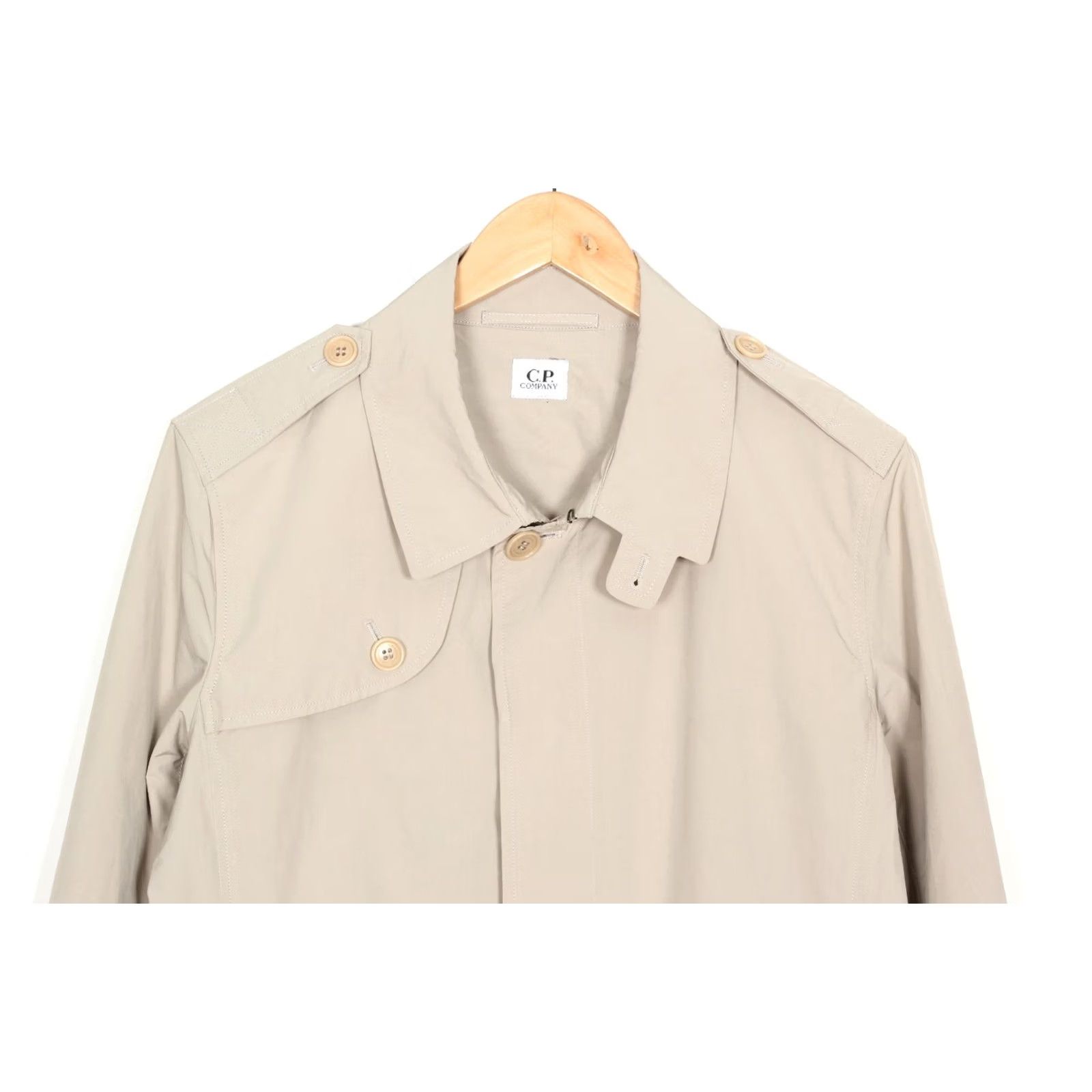 Vintage VINTAGE CP COMPANY Trench Coat Jacket Beige Men Size 48 MJ6480 Size US M / EU 48-50 / 2 - 3 Thumbnail
