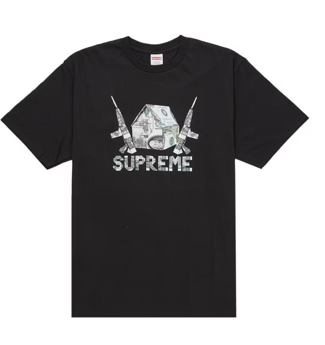 Supreme Supreme Origami Tee Black XXL SS26 Size US XXL / EU 58 / 5 - 4 Thumbnail