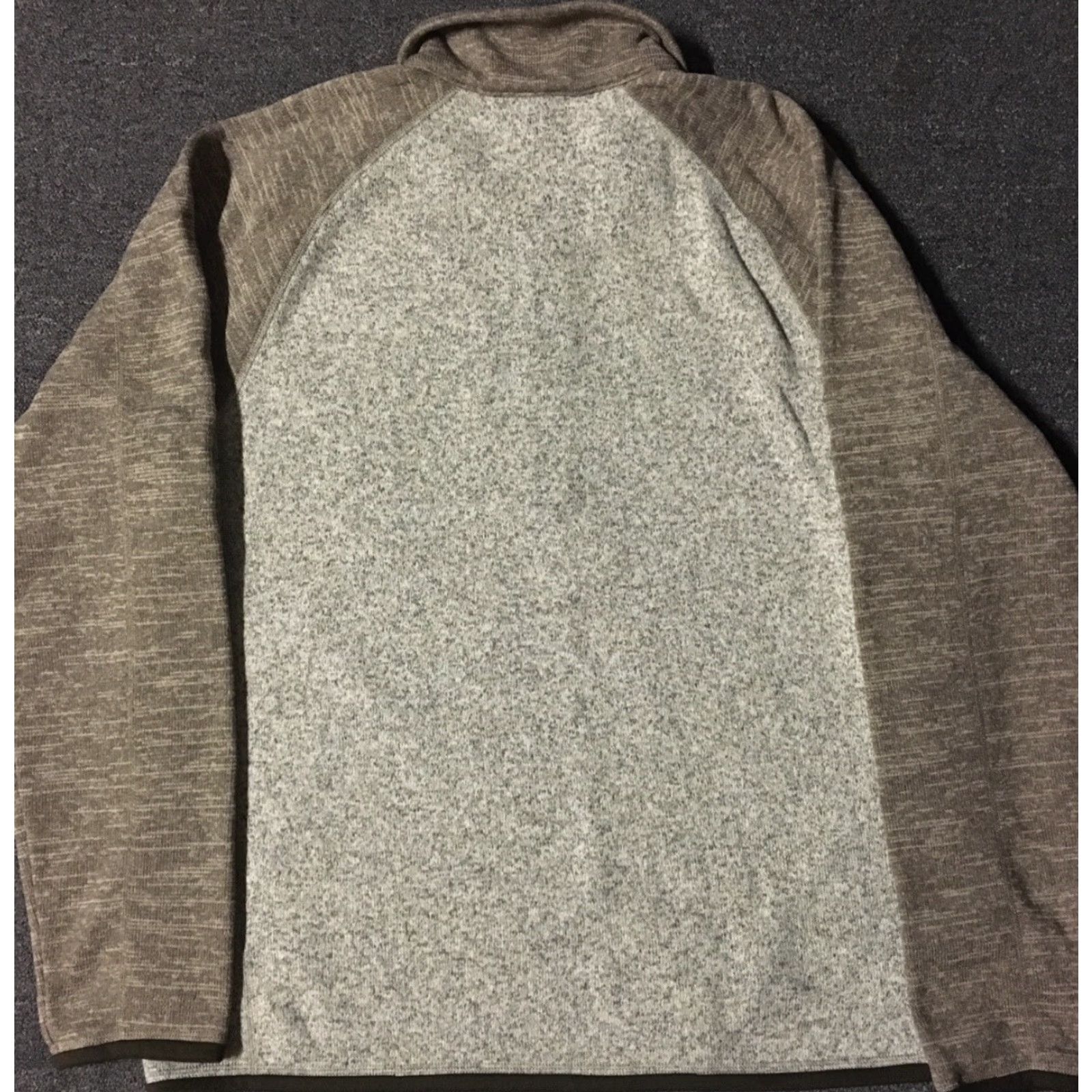 Patagonia VINTAGE Patagonia 1/2 Zip Fleece Jacket L Hiking Beige Synchilla USA Men Size US L / EU 52-54 / 3 - 3 Thumbnail