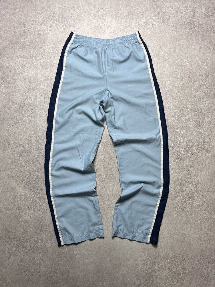 Nike × Skepta VINTAGE NIKE TN SKEPTA STYLE BABY BLUE TRACK PANTS S Size US 28 / EU 44 - 1 Thumbnail