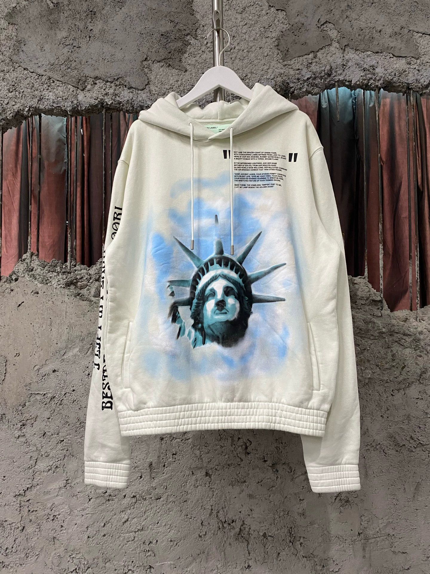 Off-White off-white Statue of Liberty hoodie M new Size US M / EU 48-50 / 2 - 1 Thumbnail