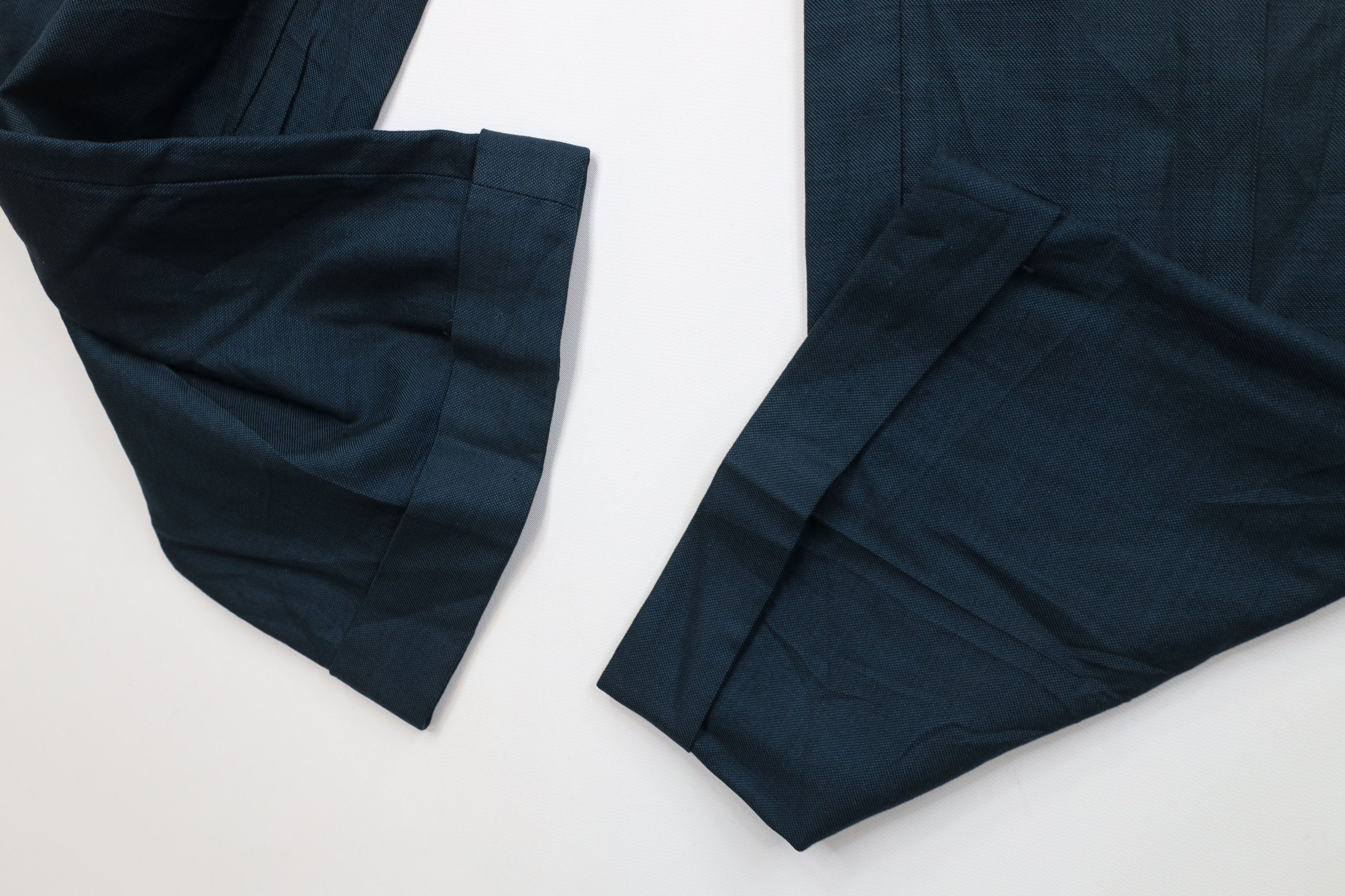 Vintage Vintage 50s Hollywood Regency Gabardine Chino Pants Blue USA Size US 32 / EU 48 - 5 Thumbnail