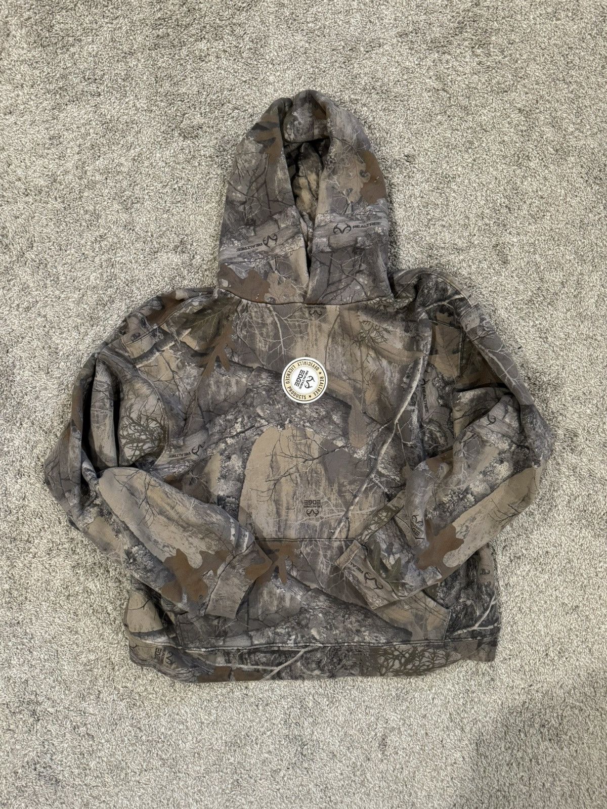 image of Akimbo Club Realtree Hoodie Pullover in Camo, Men's (Size 2XL)