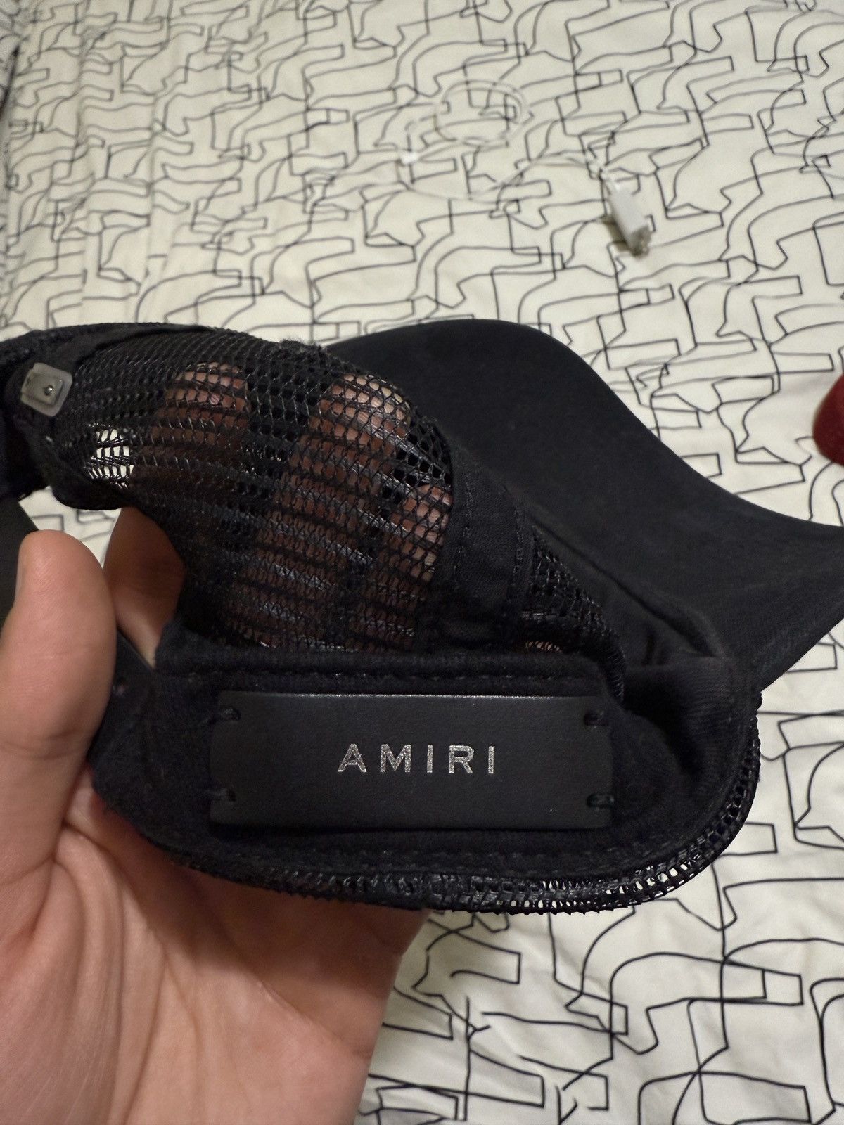 Amiri Amiri Black Trucker Hat Size ONE SIZE - 5 Thumbnail