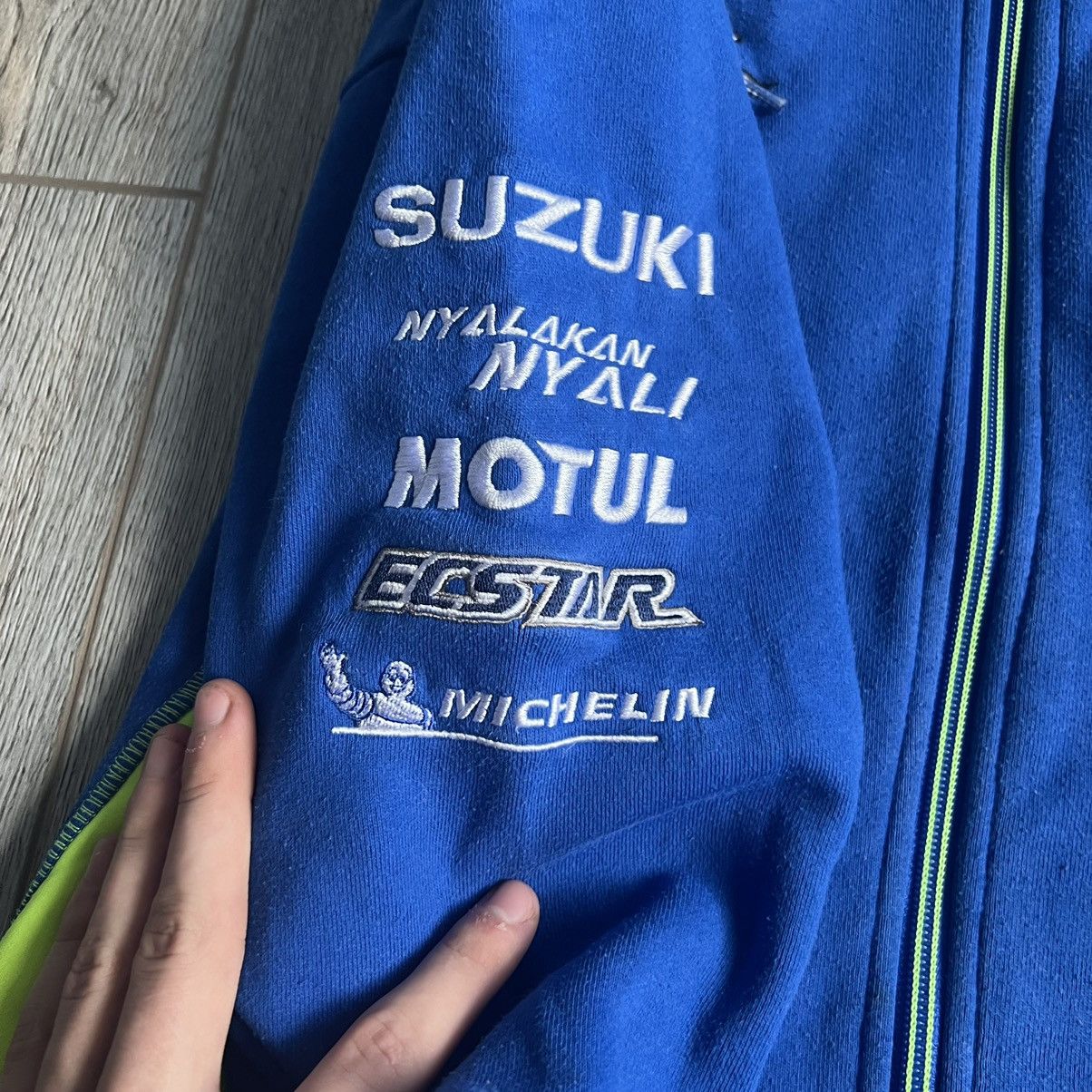 Japanese Brand × Vintage Team Suzuki zip up Size US M / EU 48-50 / 2 - 4 Thumbnail