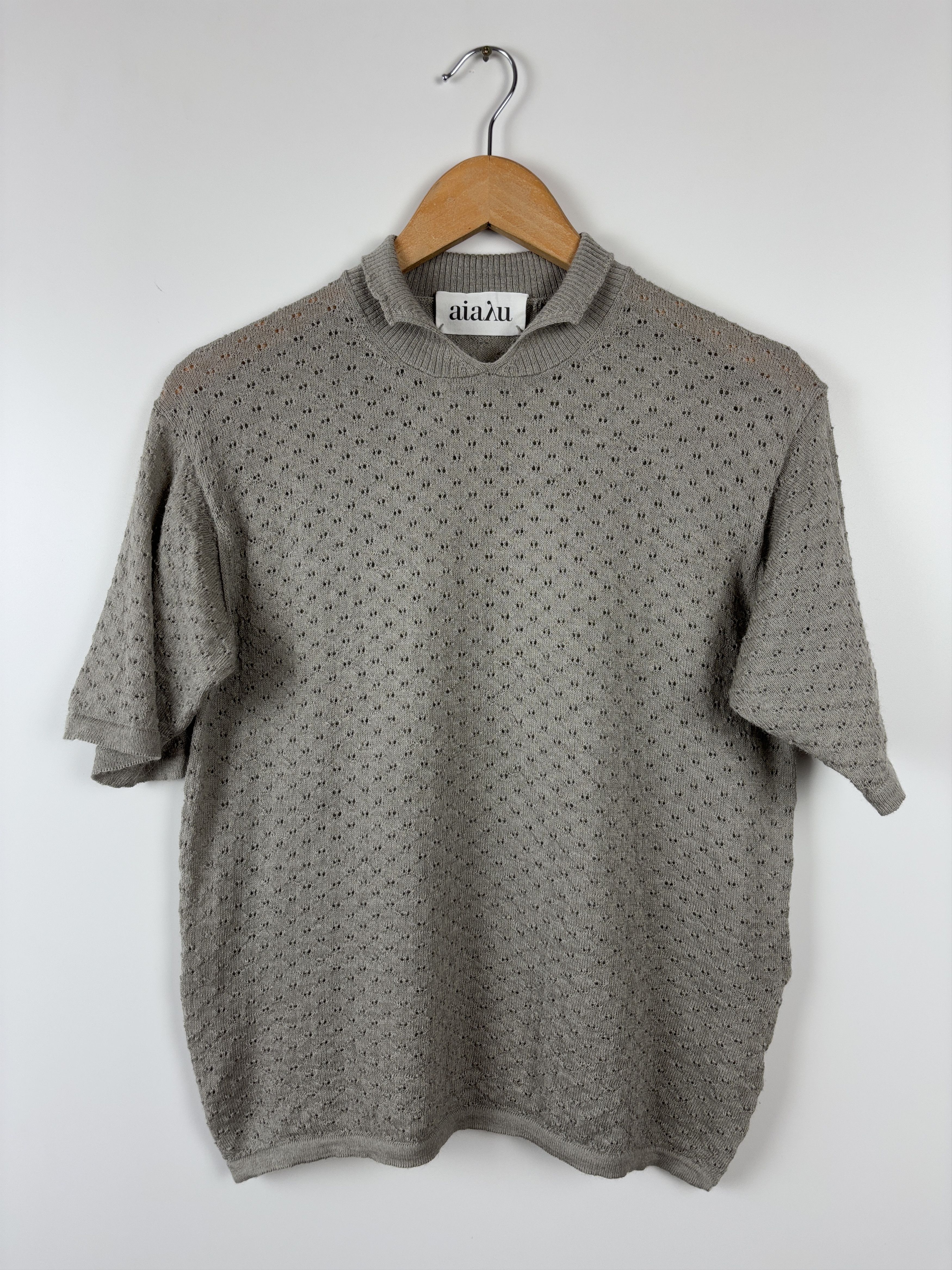 Vintage Womens Aiayu Top T-Shirt Gray Size S Size S / US 4 / IT 40 - 1 Thumbnail