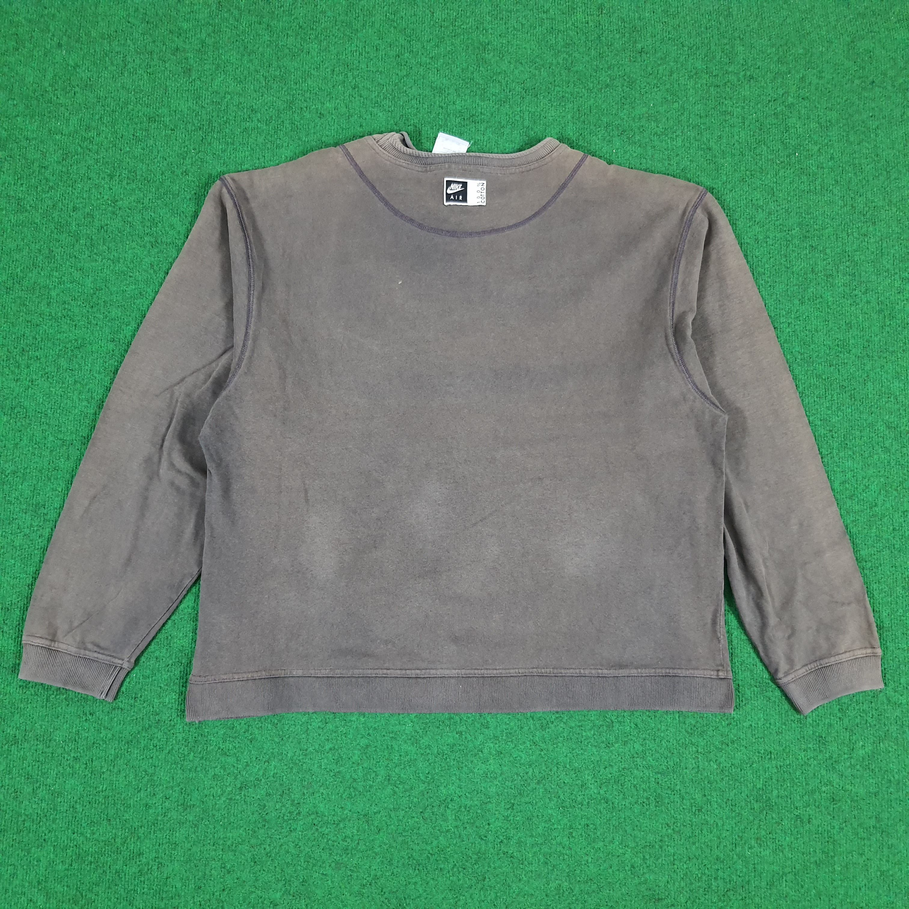 Nike Vintage NIKE AIR Streetwear Sweatshirts Size US L / EU 52-54 / 3 - 3 Thumbnail