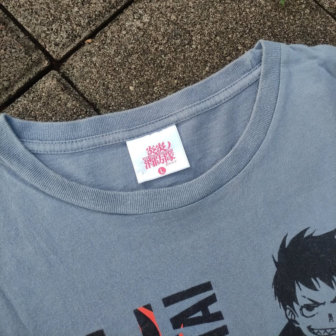 Anime Rare Enen no Shouboutai Fireforce Anime Tee Size US L / EU 52-54 / 3 - 3 Thumbnail