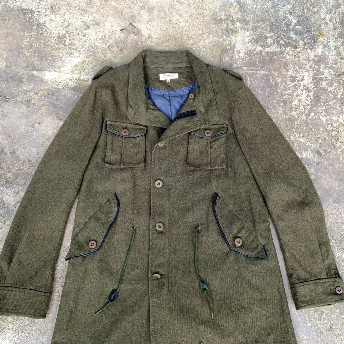 Other Hiromichi Nakano Wool Military Jacket Japanese Designer Size US M / EU 48-50 / 2 - 4 Thumbnail