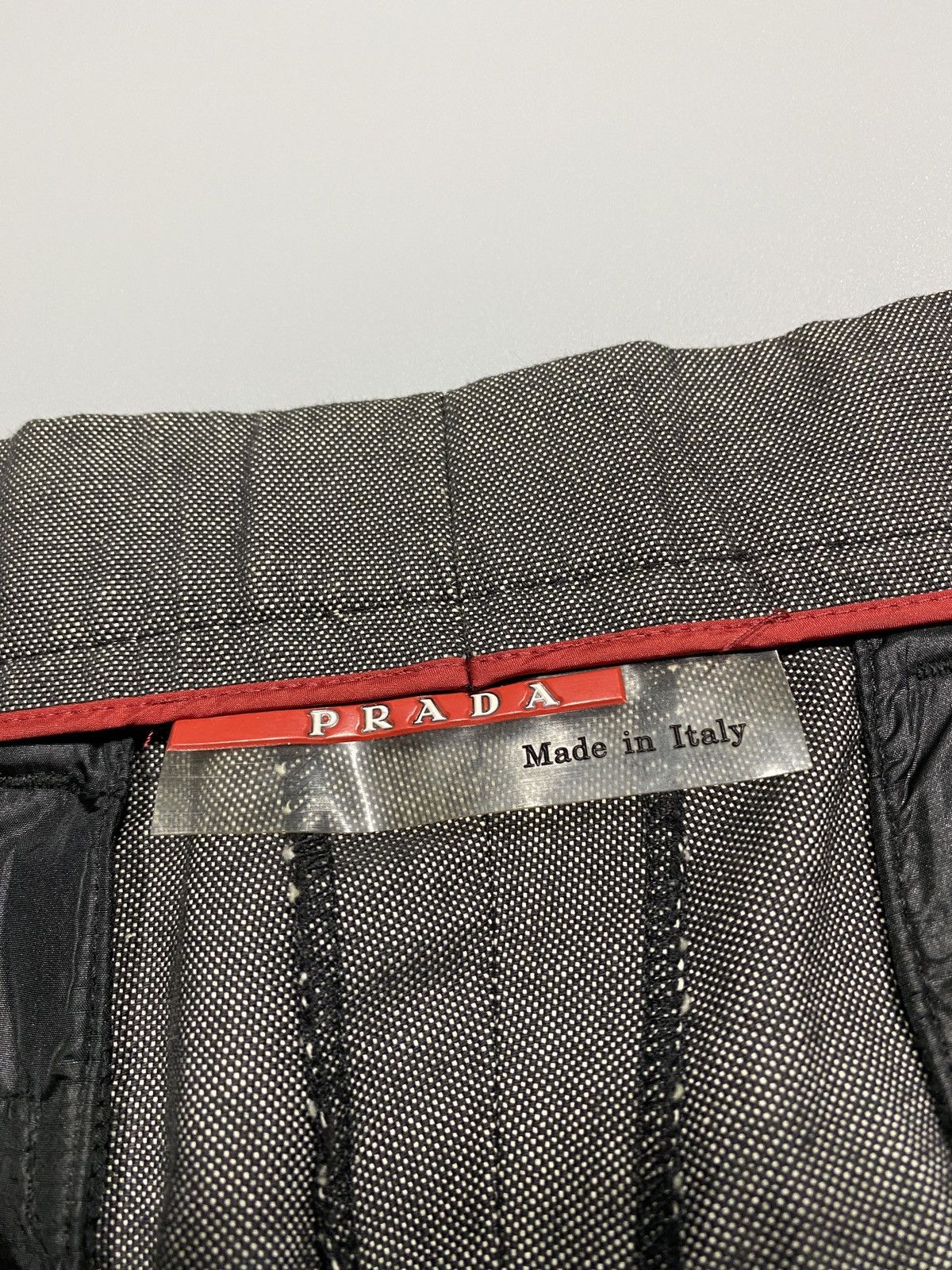 Prada Vintage Prada Sports Ankle Zipper Pants Size US 30 / EU 46 - 14 Thumbnail