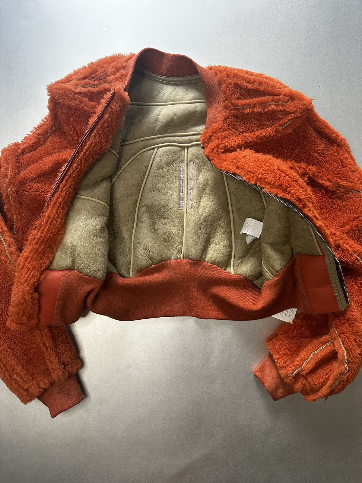 Rick Owens SUPER RARE 1-1 cropped Klaus sample! Size US M / EU 48-50 / 2 - 11 Thumbnail