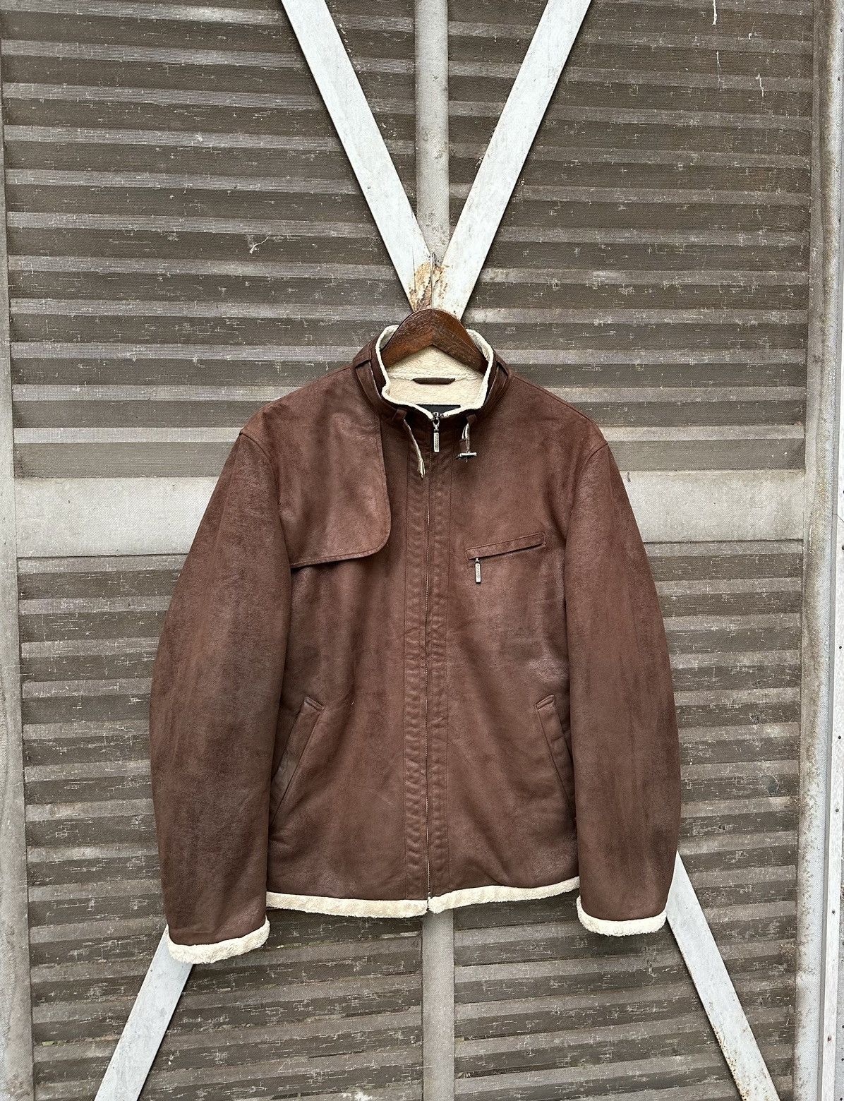 Burberry BURBERRY BLACK LABEL B3 DESIGN FLEECE LINED JACKET Size US M / EU 48-50 / 2 - 3 Thumbnail