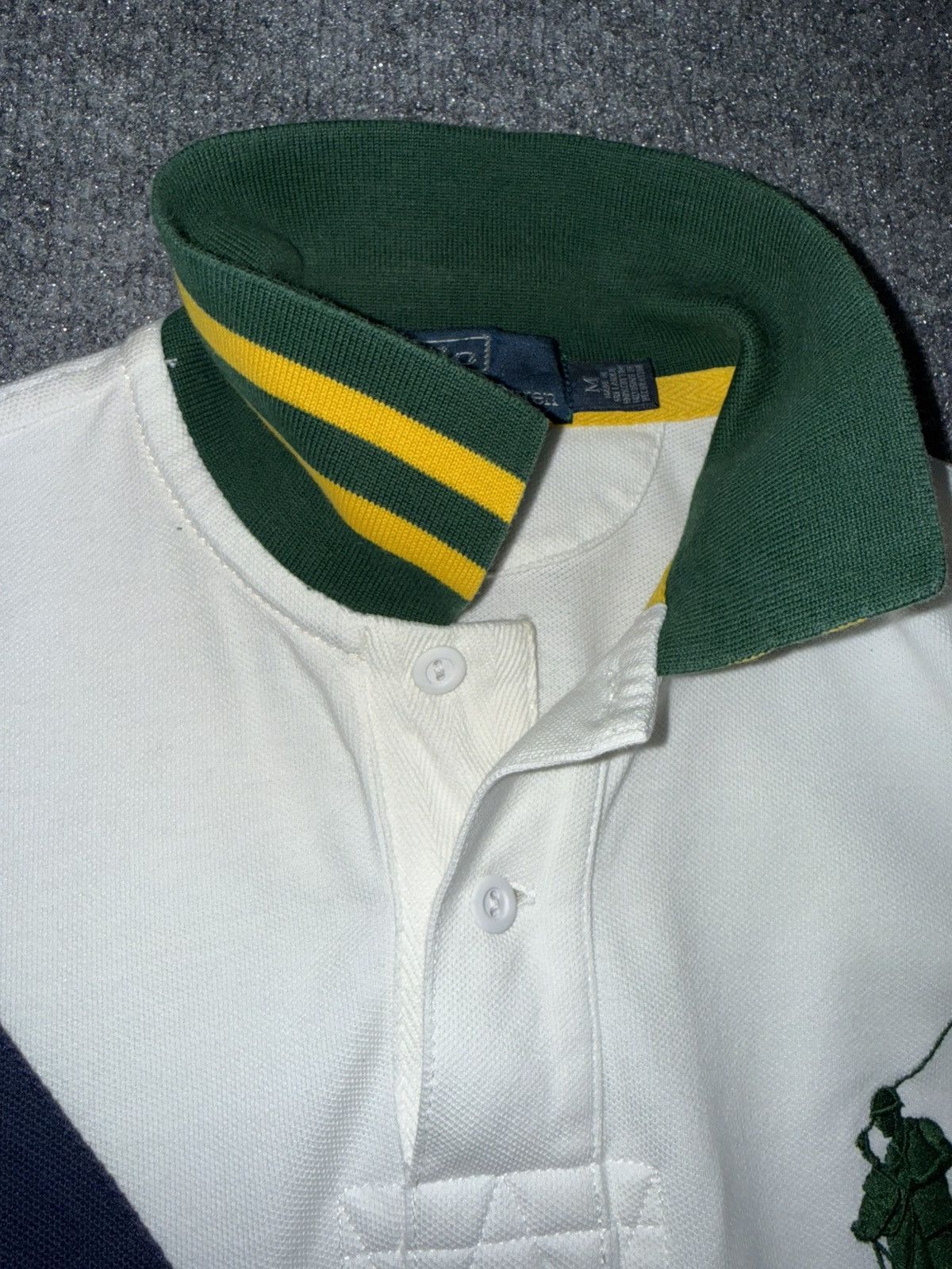 Polo Ralph Lauren Ralph Lauren Big Pony Diagonal Stripe Polo Shirt Size US M / EU 48-50 / 2 - 5 Thumbnail