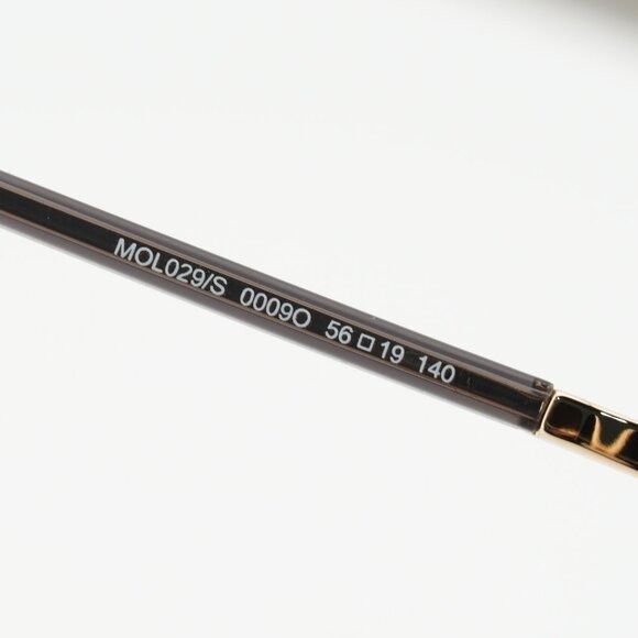 Moschino Moschino Love MOL 029/S 0000 9O Sunglasses Gold Frame Size ONE SIZE - 9 Thumbnail