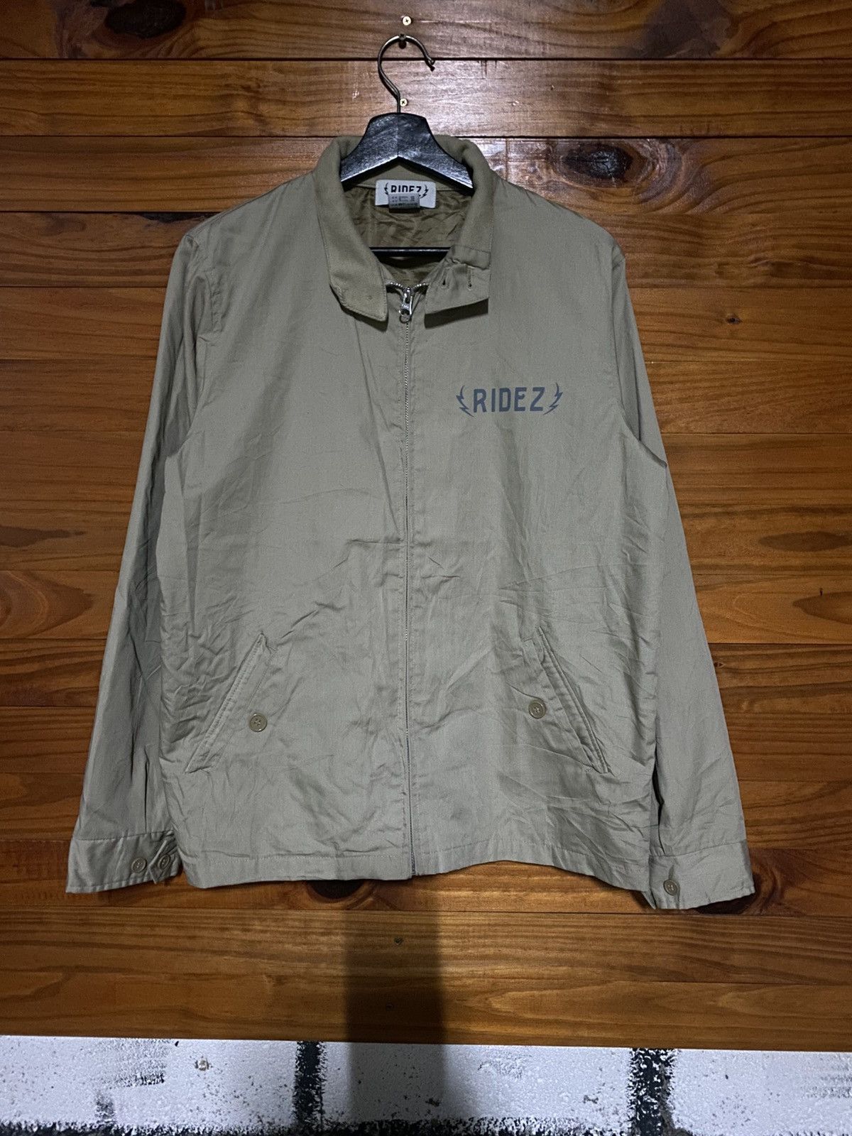 Japanese Brand RideZ Motorcycle Dept. Jacket “Est. 1998” Logo Print Size US M / EU 48-50 / 2 - 3 Thumbnail