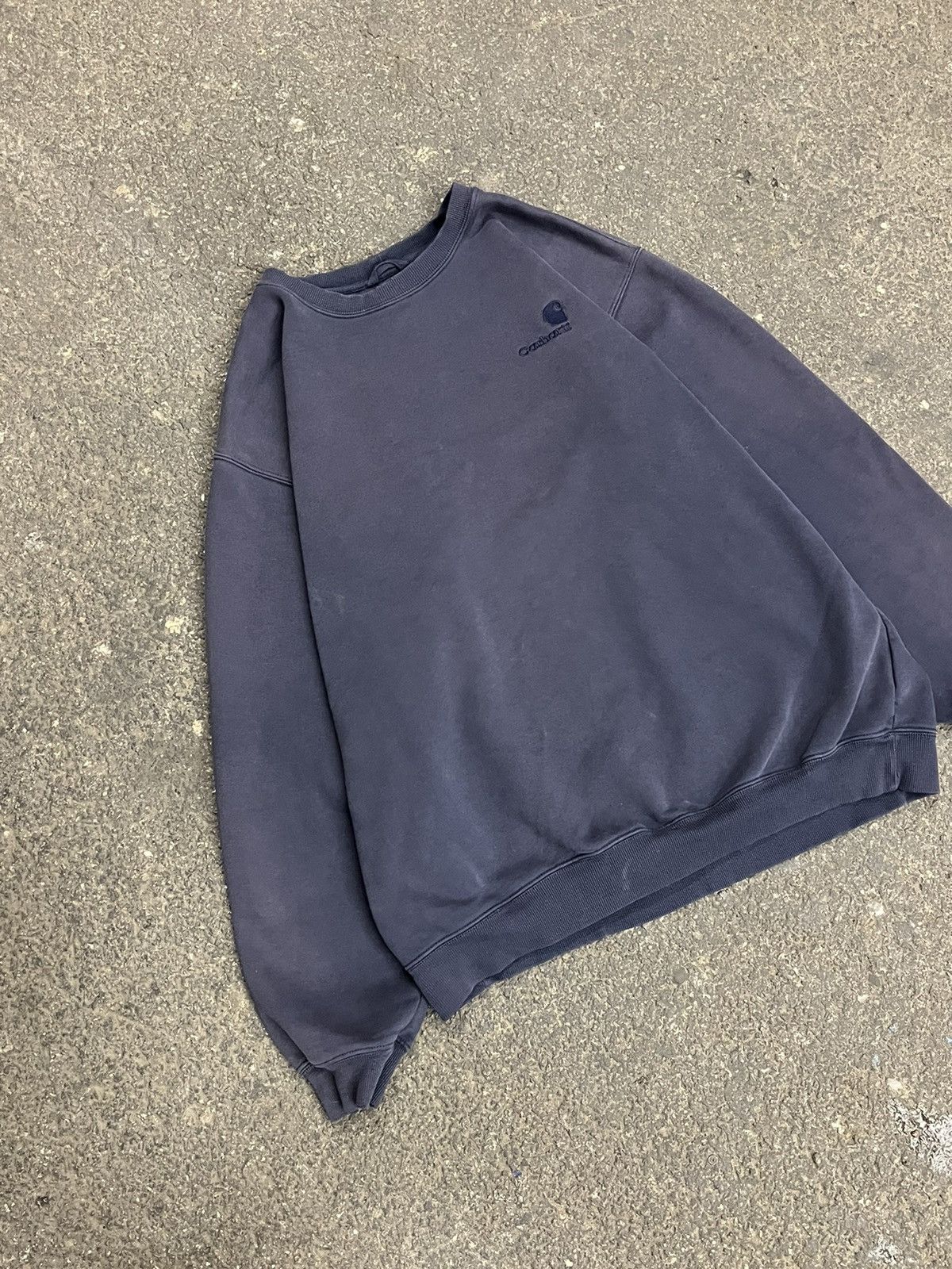 Carhartt × Vintage Carhartt vintage faded crewneck hype rare streetwear Size US XL / EU 56 / 4 - 2 Thumbnail