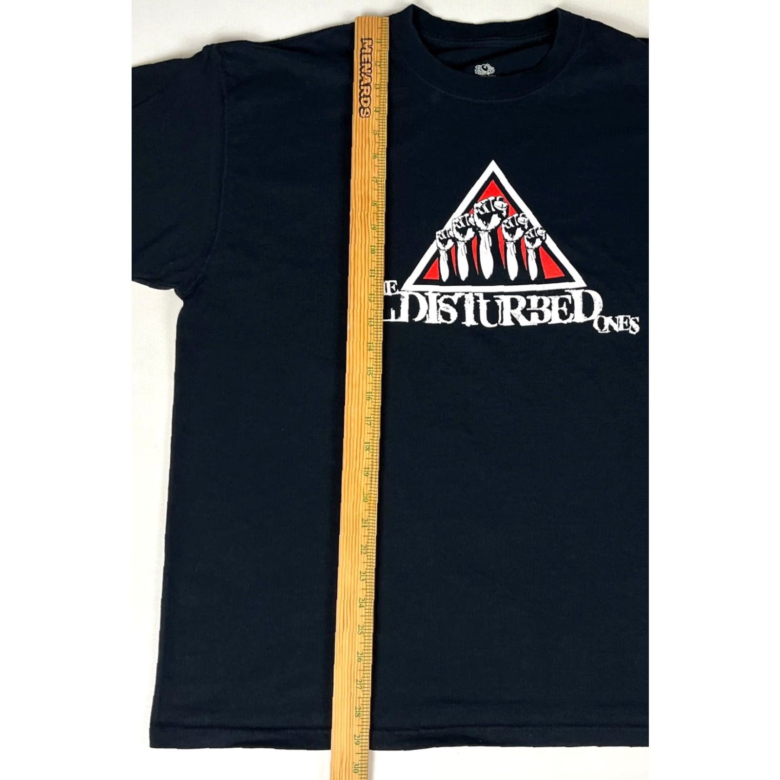 Fruit Of The Loom Disturbed Band The Disturbed Ones 10,000 Fists Fan Club T-Shirt Sz XL Shirt Men XL Black Cotton Fruit of the Loom Graphic Print Vintage Size US XL / EU 56 / 4 - 5 Thumbnail
