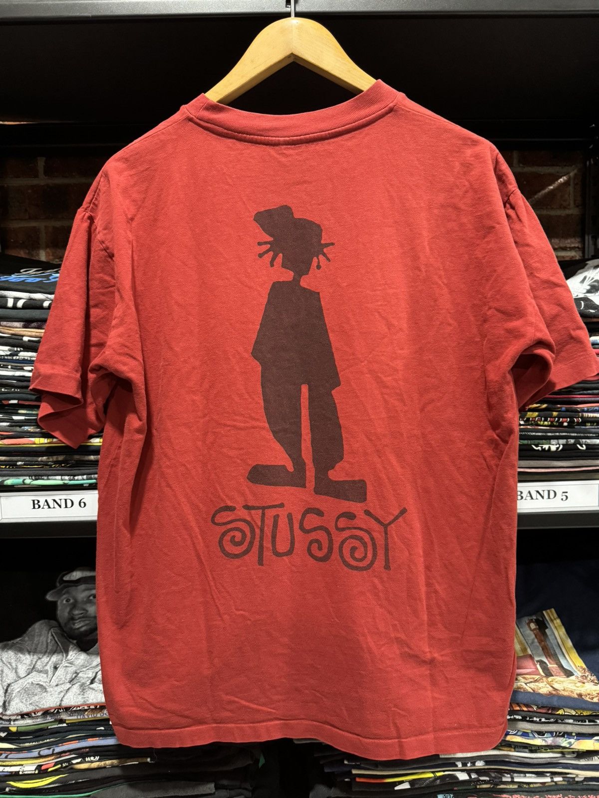 Stussy × Vintage STUSSY 80s STICKMAN Size US L / EU 52-54 / 3 - 1 Thumbnail