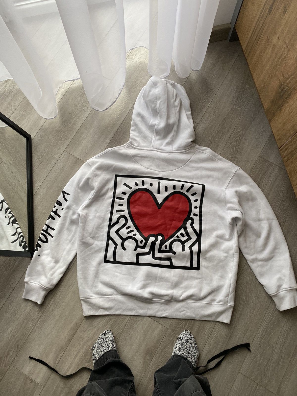 Art Designer Keith Haring Rare Designer Hoodie Keith Haring Art New York Love. Grailed