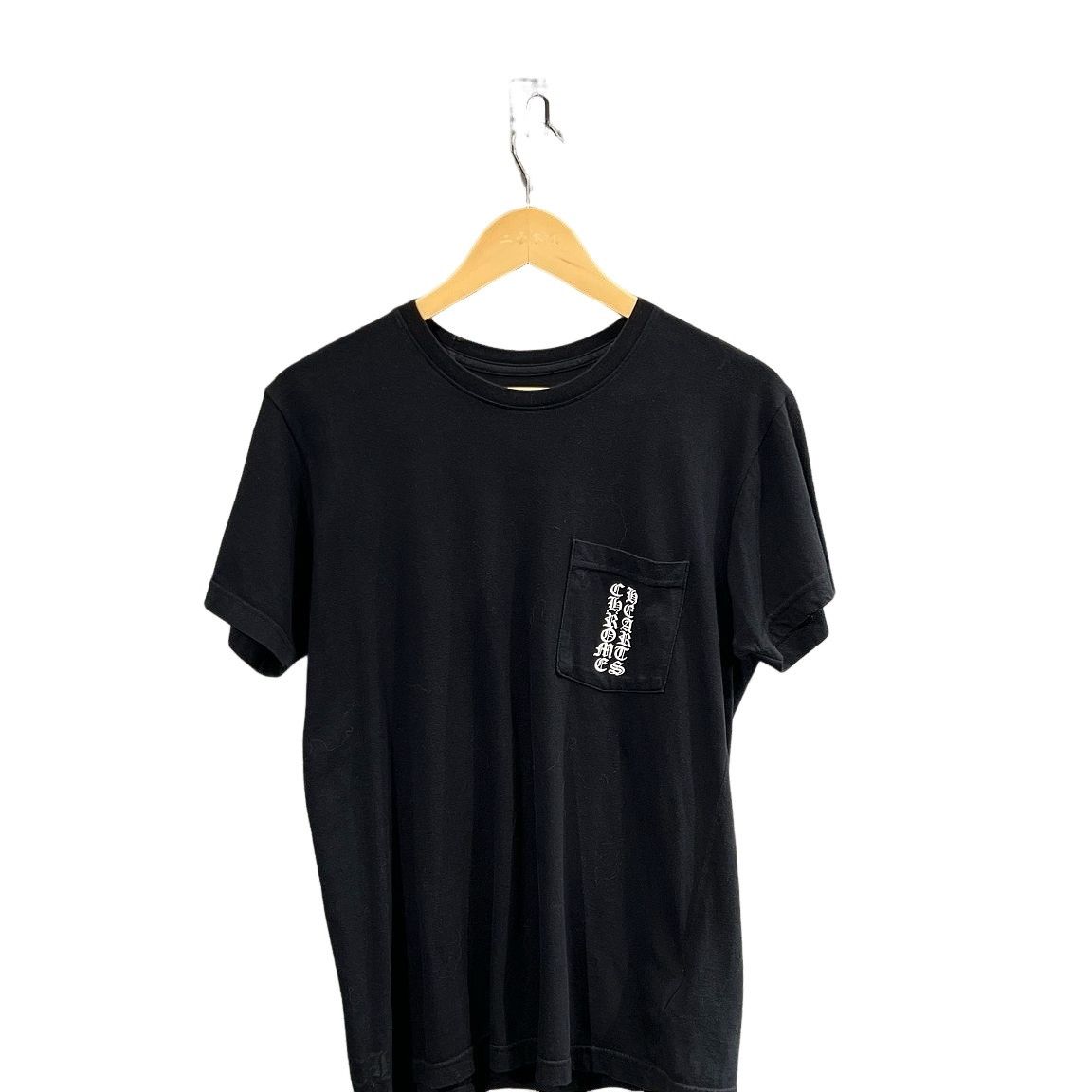 Chrome Hearts Chrome Hearts Neck Logo Pocket T-Shirt Black Size