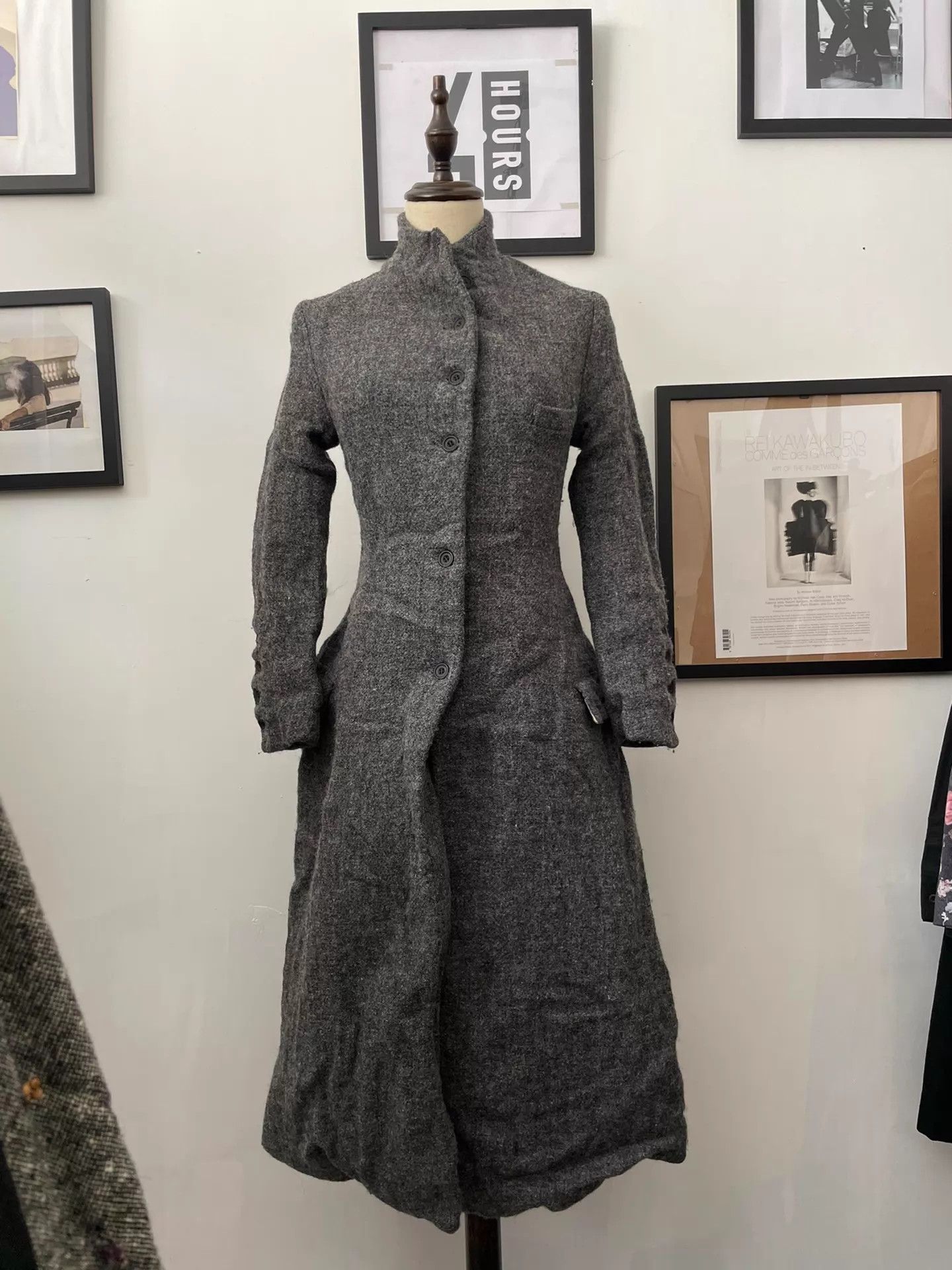Paul Harnden Shoemakers Paul Harnden Shoemakers Vintage Early HD Wool Long Coat S Size S / US 4 / IT 40 - 2 Thumbnail