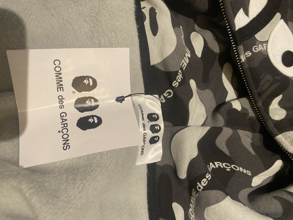Bape x Comme des garçons Osaka shark hoodie