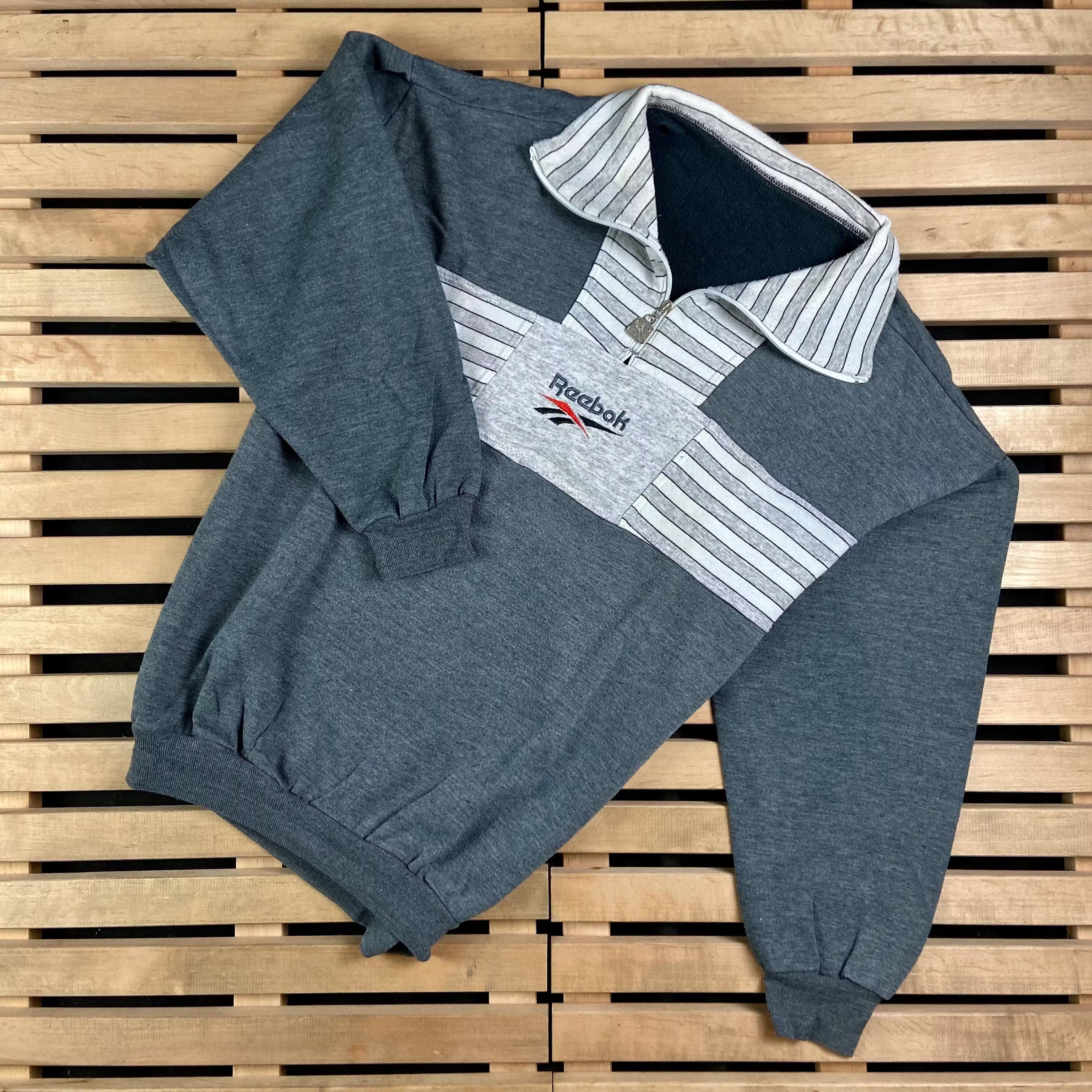 Reebok × Vintage Mens Sweatshirt Pullover Reebok Vintage Size XL Size US XL / EU 56 / 4 - 1 Thumbnail