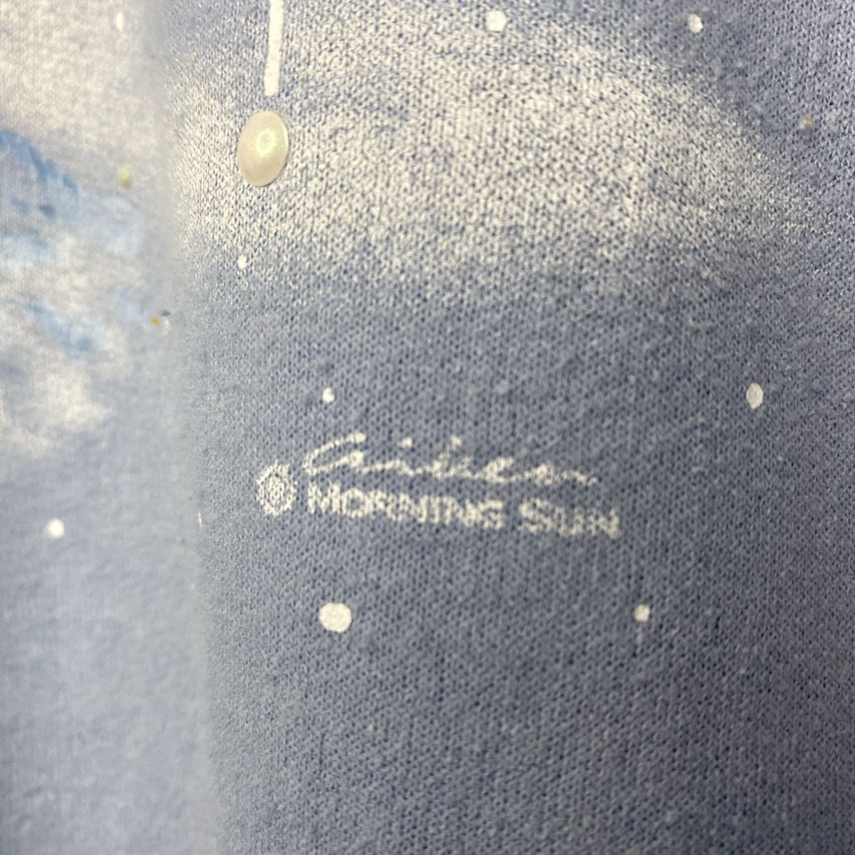 Vintage VINTAGE Morning Sun Sweater Women's Pullover Christmas Winter Blue L Adult? Size L / US 10 / IT 46 - 3 Thumbnail