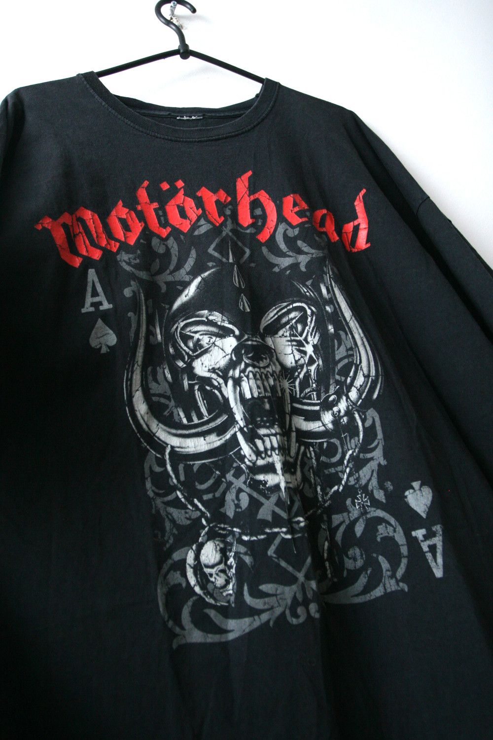 Band Tees Vintage Motorhead Skull Logo Black Tee Metal T Shirt Size US XXL / EU 58 / 5 - 3 Thumbnail