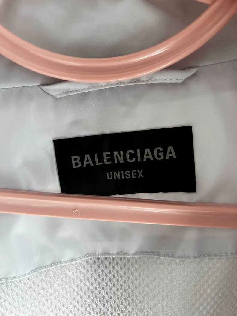 Balenciaga Balenciaga Gray White Sports Jacket Size US XXS / EU 40 - 3 Thumbnail