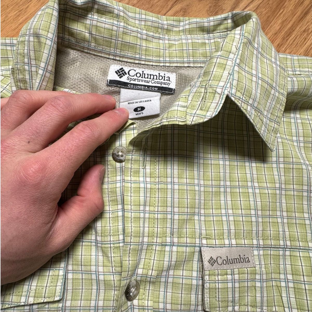 Columbia Mens M Vintage Columbia Sportswear Omni-Shade Plaid Shirt Size US M / EU 48-50 / 2 - 3 Thumbnail