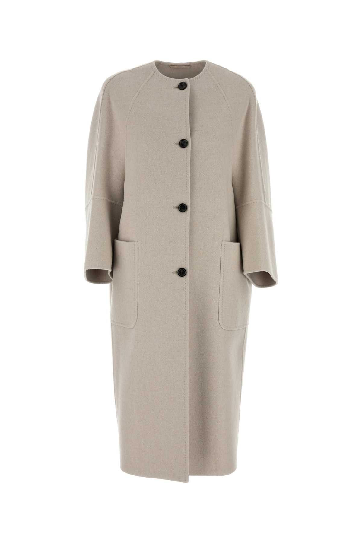 Max Mara Sand Cashmere Album1234 Coat Size XS / US 0-2 / IT 36-38 - 1 Thumbnail