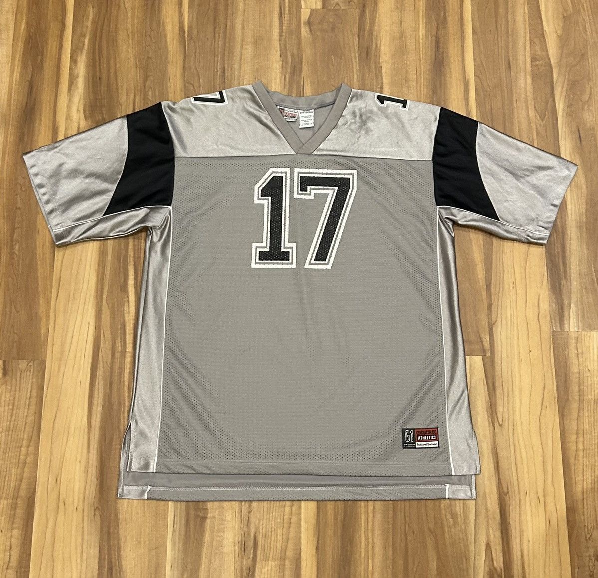 Vintage Generation One Athletics Number 17 Blank Football Jersey Size US XL / EU 56 / 4 - 1 Thumbnail