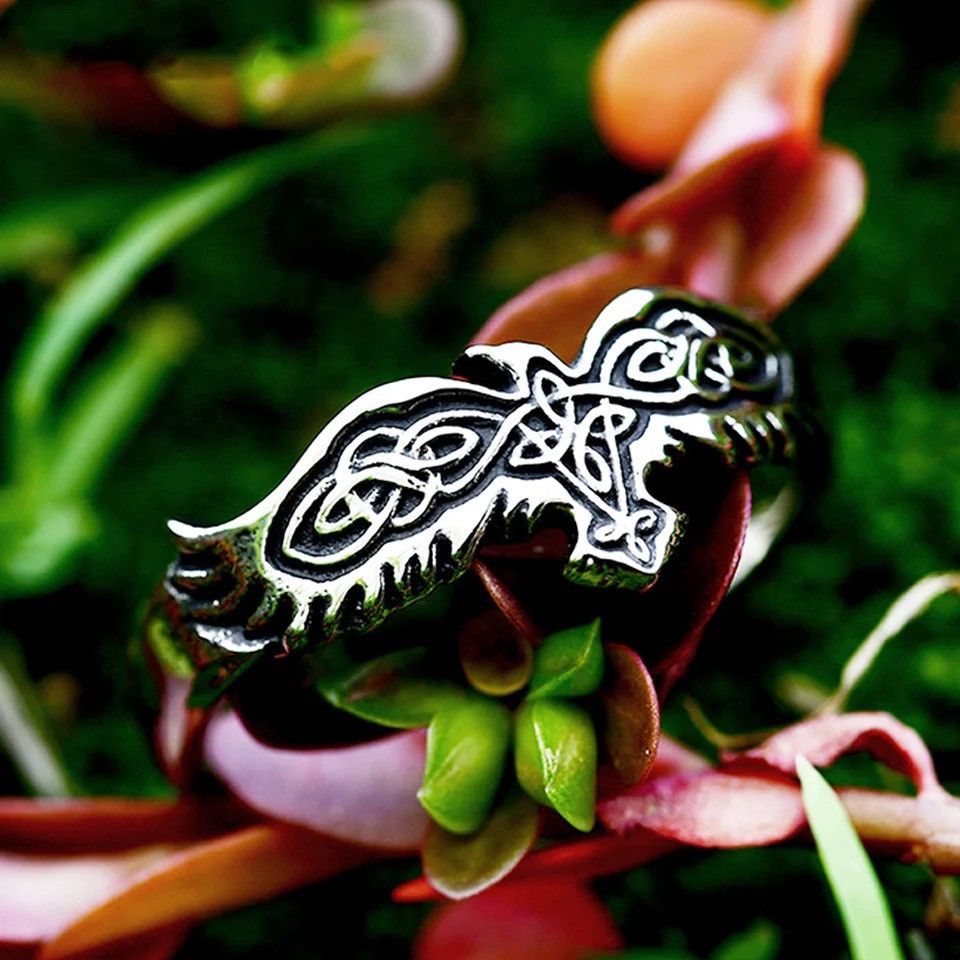 Jewelry × Vintage Simple Nordic Viking Celtic Knot Ring Size ONE SIZE - 3 Thumbnail
