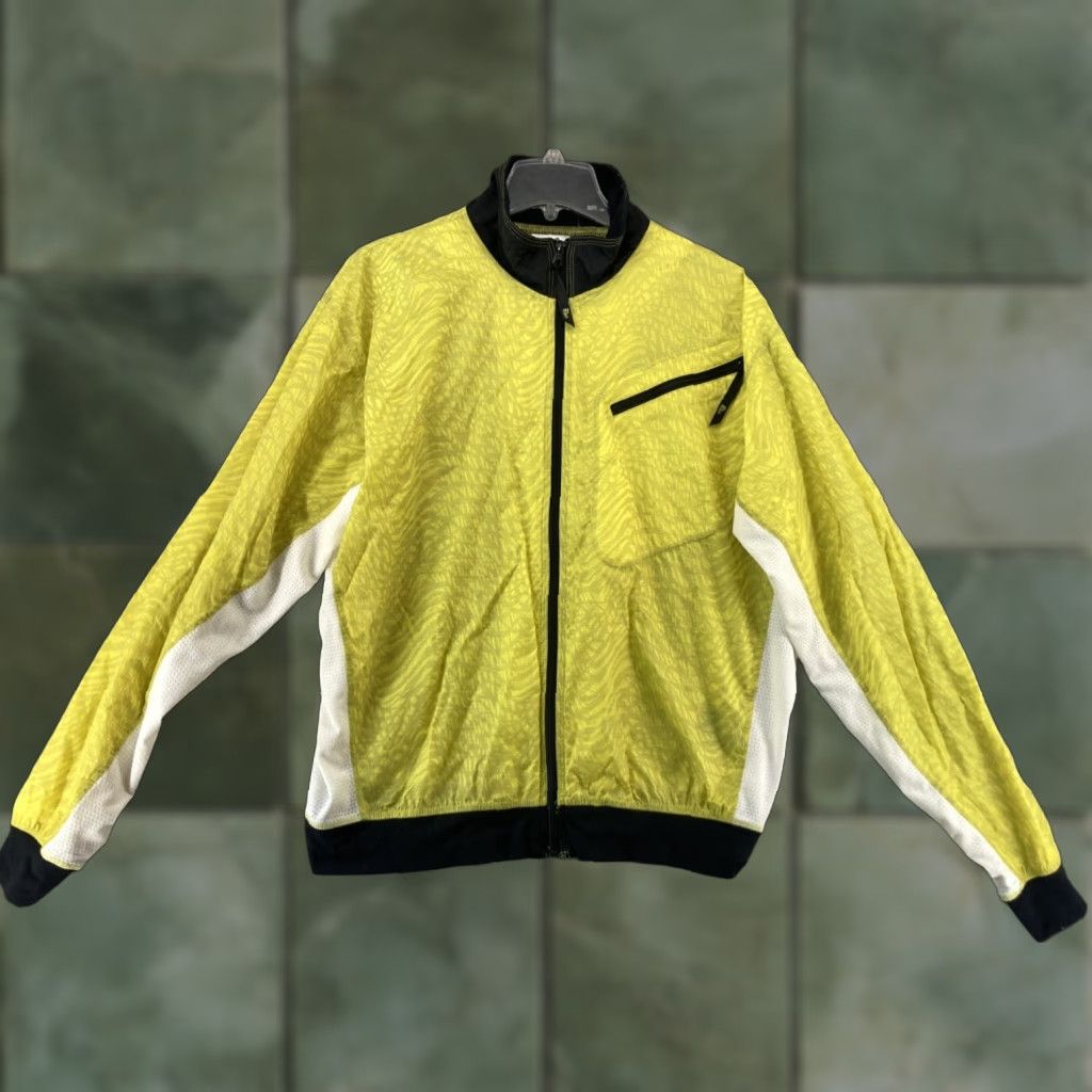 Adidas VINTAGE adidas Equipment 90s Raglan Track Jacket Large Yellow Windbreaker Full Zip Jacket Mens Size US L / EU 52-54 / 3 - 1 Thumbnail