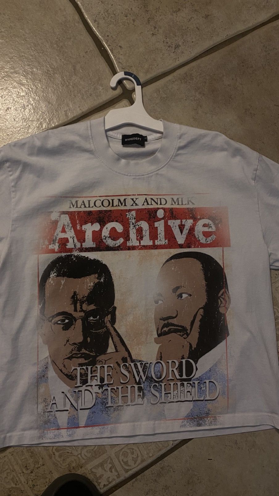 HYPEDEPT Malcolm X and MLK graphic tee Size US S / EU 44-46 / 1 - 2 Thumbnail