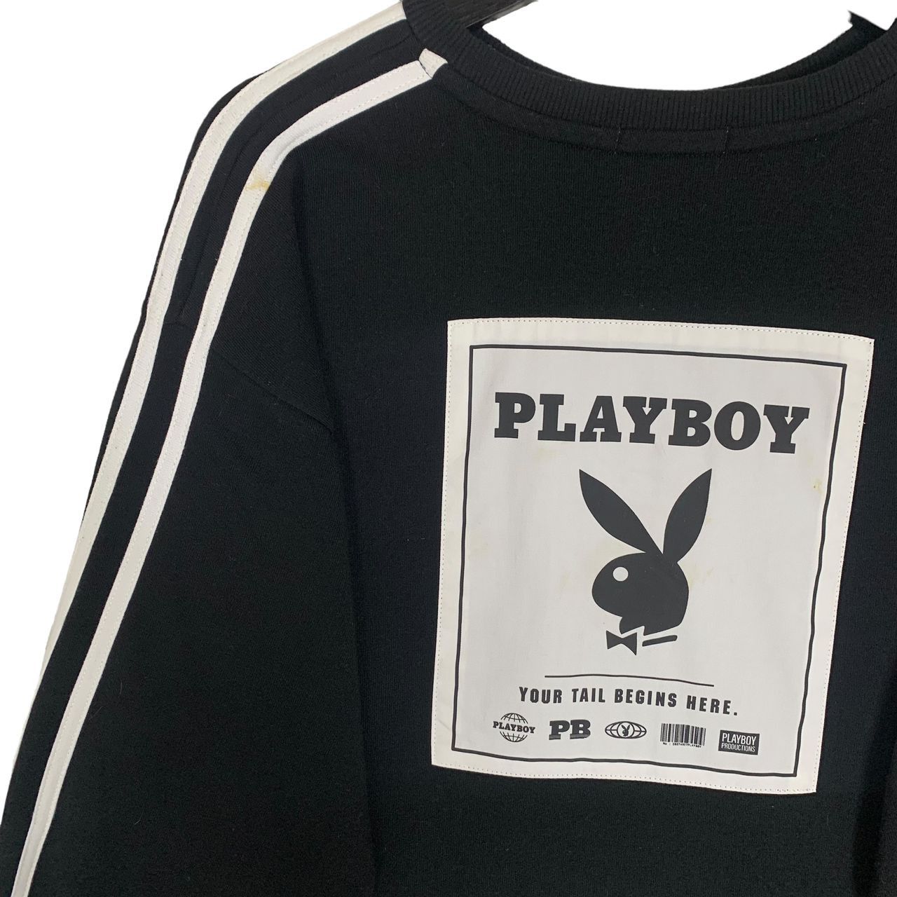 Playboy × Vintage Playboy Bunny Small Logo Sweatshirt Playboy Crewneck Size M / US 6-8 / IT 42-44 - 4 Thumbnail