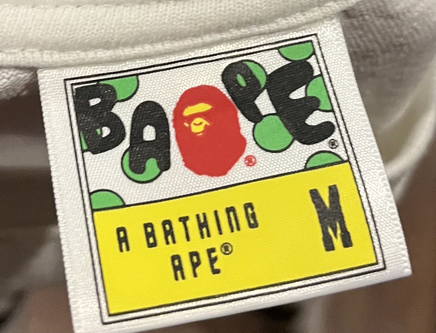 Bape Bape logo tee shirt Size US M / EU 48-50 / 2 - 4 Thumbnail