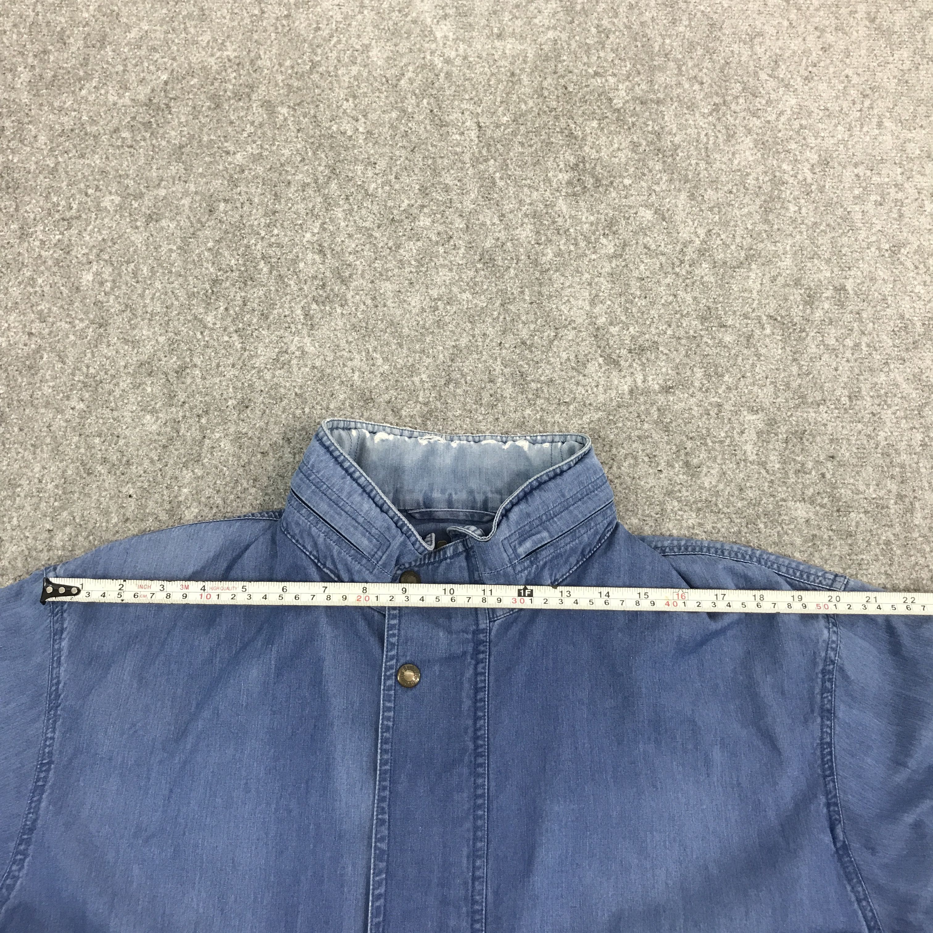 Burberry × Vintage BURBERRYS DISTRESSED BLUE JACKET Size US L / EU 52-54 / 3 - 10 Thumbnail