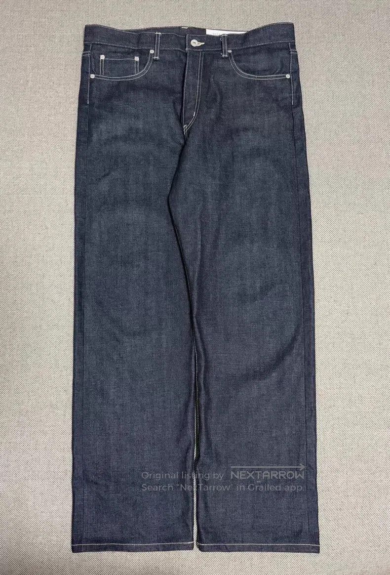 Neighborhood Neighborhood size L Raw Denim Straight Leg Casual Jeans Size US 27 - 1 Thumbnail