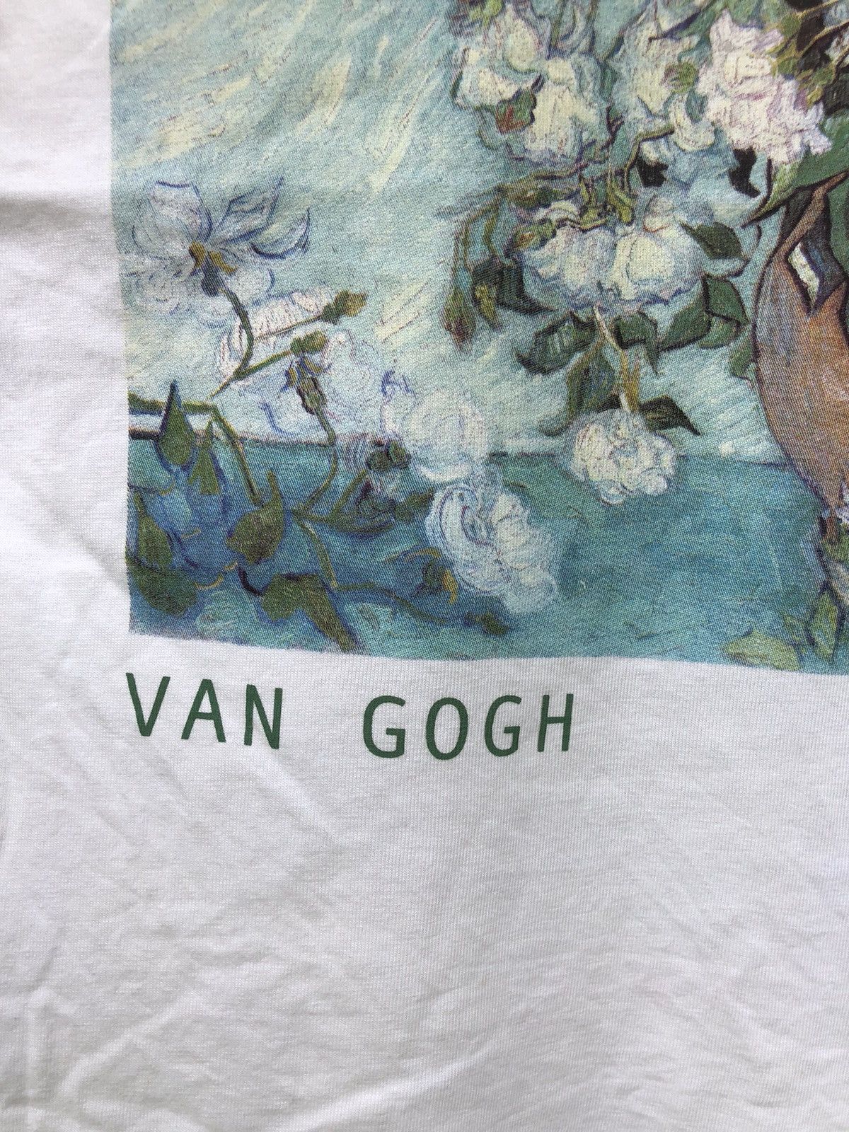Vintage Vintage Primark X Vincent Van Gogh Roses 1980 Art Tshirt Size US XL / EU 56 / 4 - 7 Thumbnail