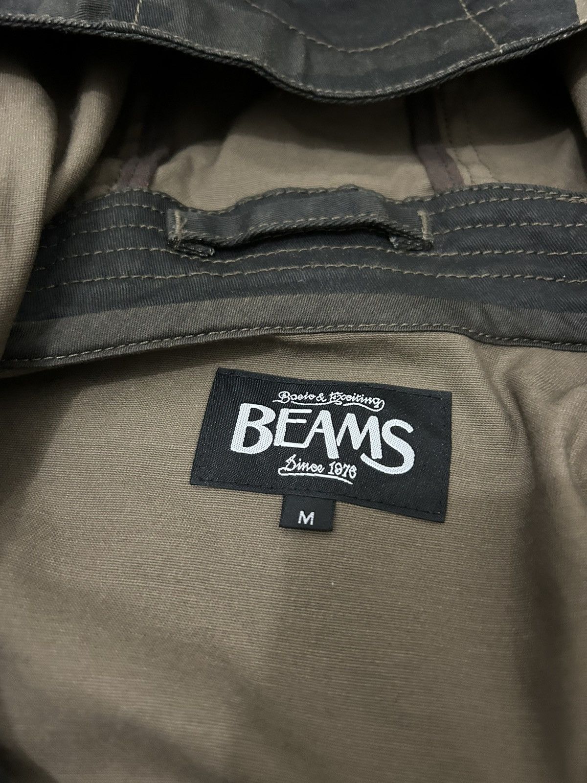 Beams Japan Beams Hoodie Camo Parka Jacket Size US M / EU 48-50 / 2 - 9 Thumbnail