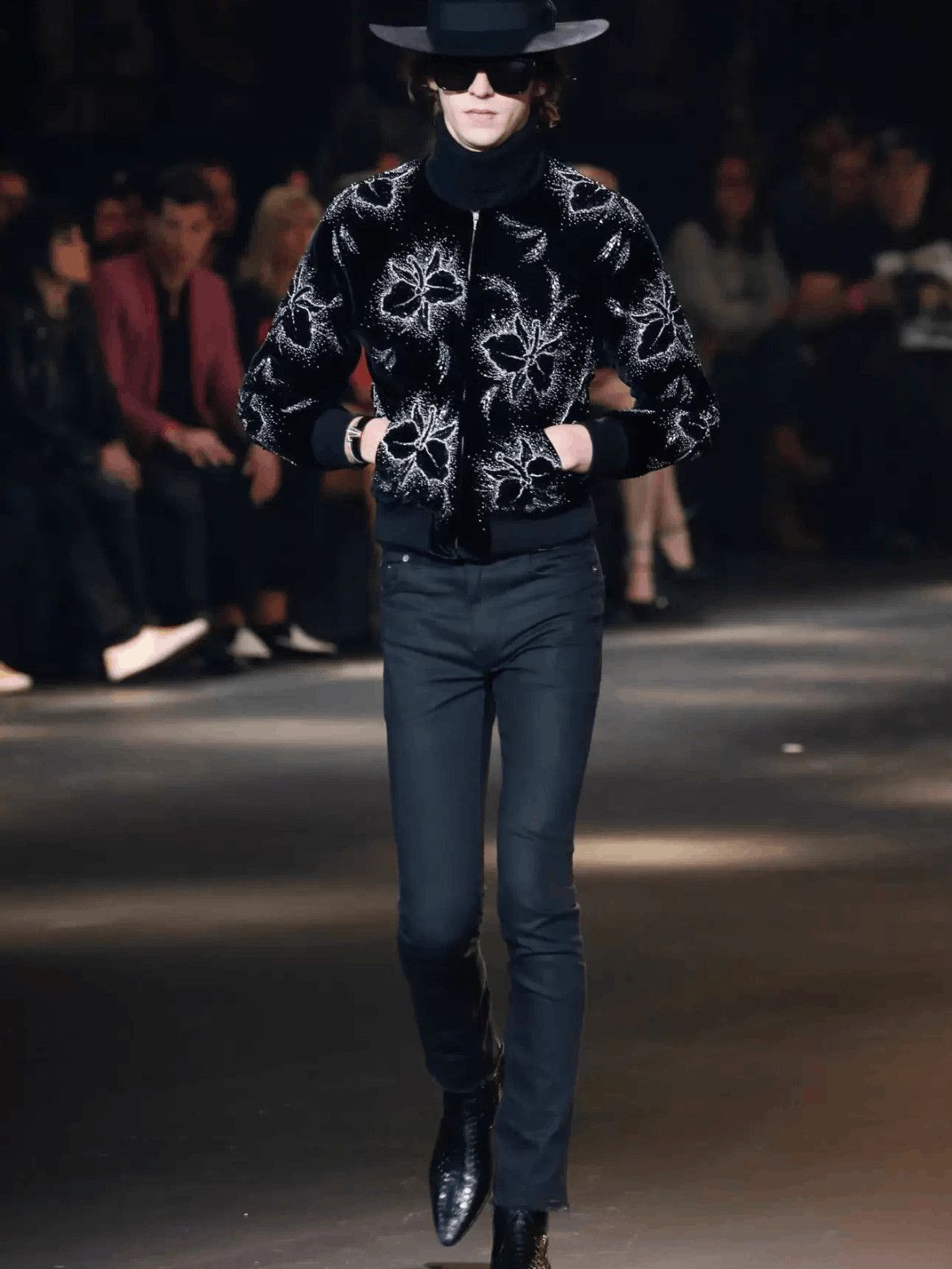 Saint Laurent Paris Saint Laurent Paris by Hedi 16AW Runway Distressed Denim-25 Size US 31 - 6 Thumbnail
