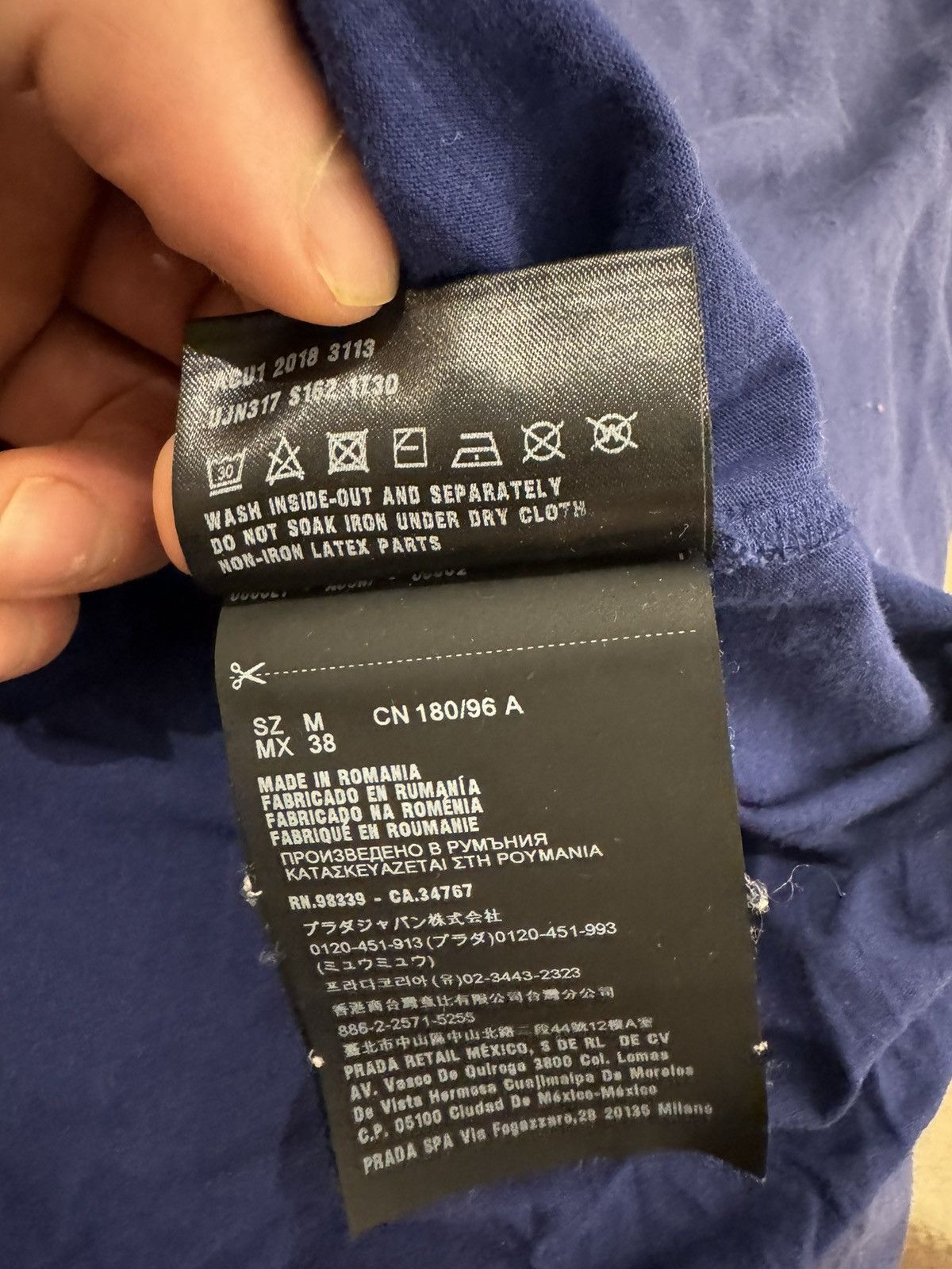 Prada Prada T shirt Size US M / EU 48-50 / 2 - 6 Thumbnail