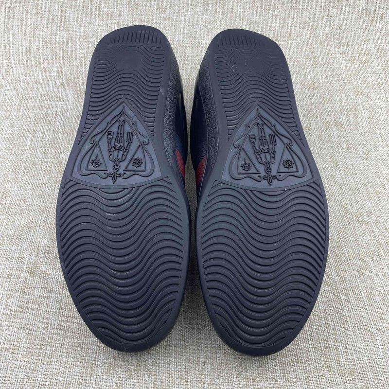Gucci Gucci Ace Bee Embroidered Sneakers for Men Size US 9 / EU 42 - 4 Thumbnail
