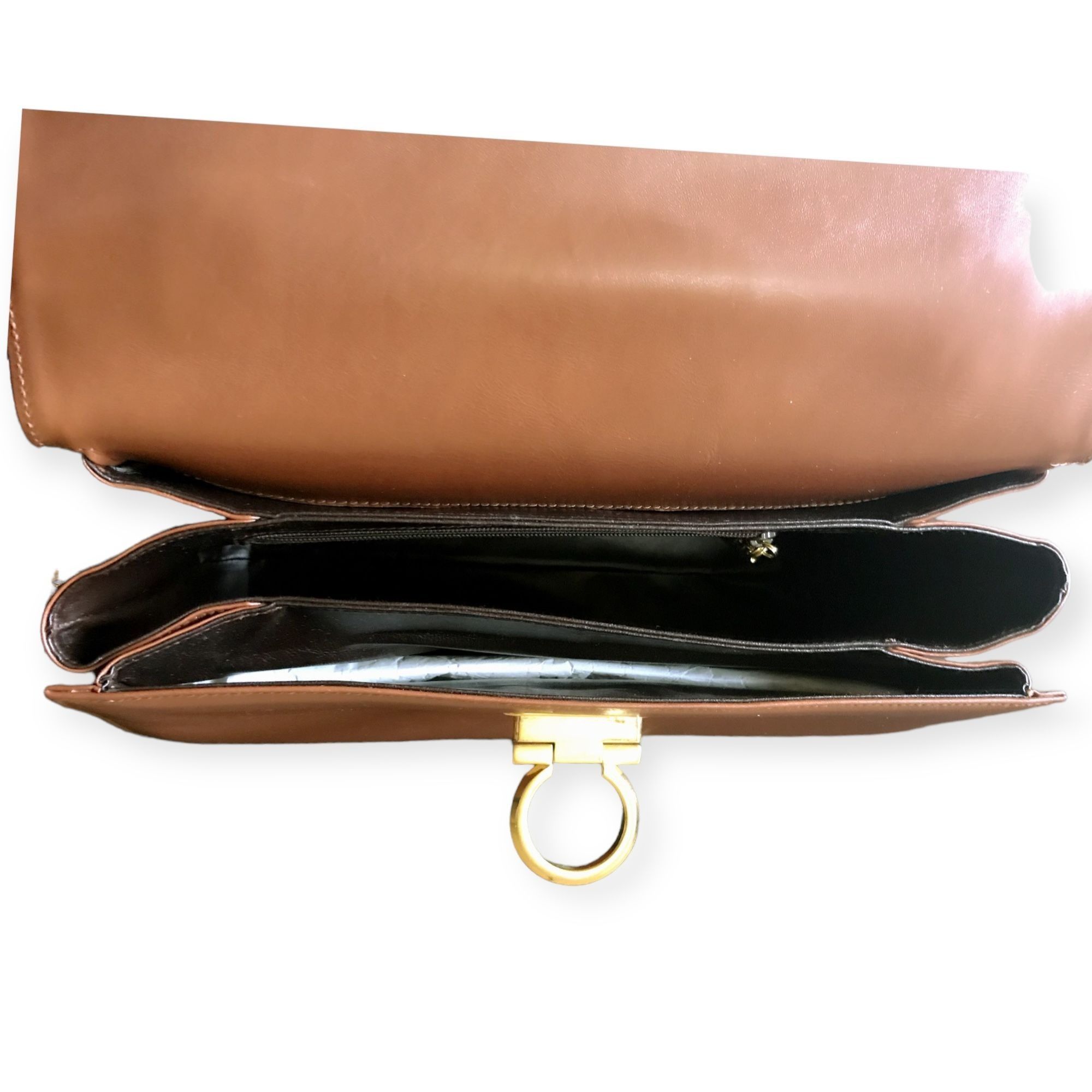 Salvatore Ferragamo Vintage Salvatore Ferragamo Gancini 2 way top handle bag Size ONE SIZE - 7 Thumbnail