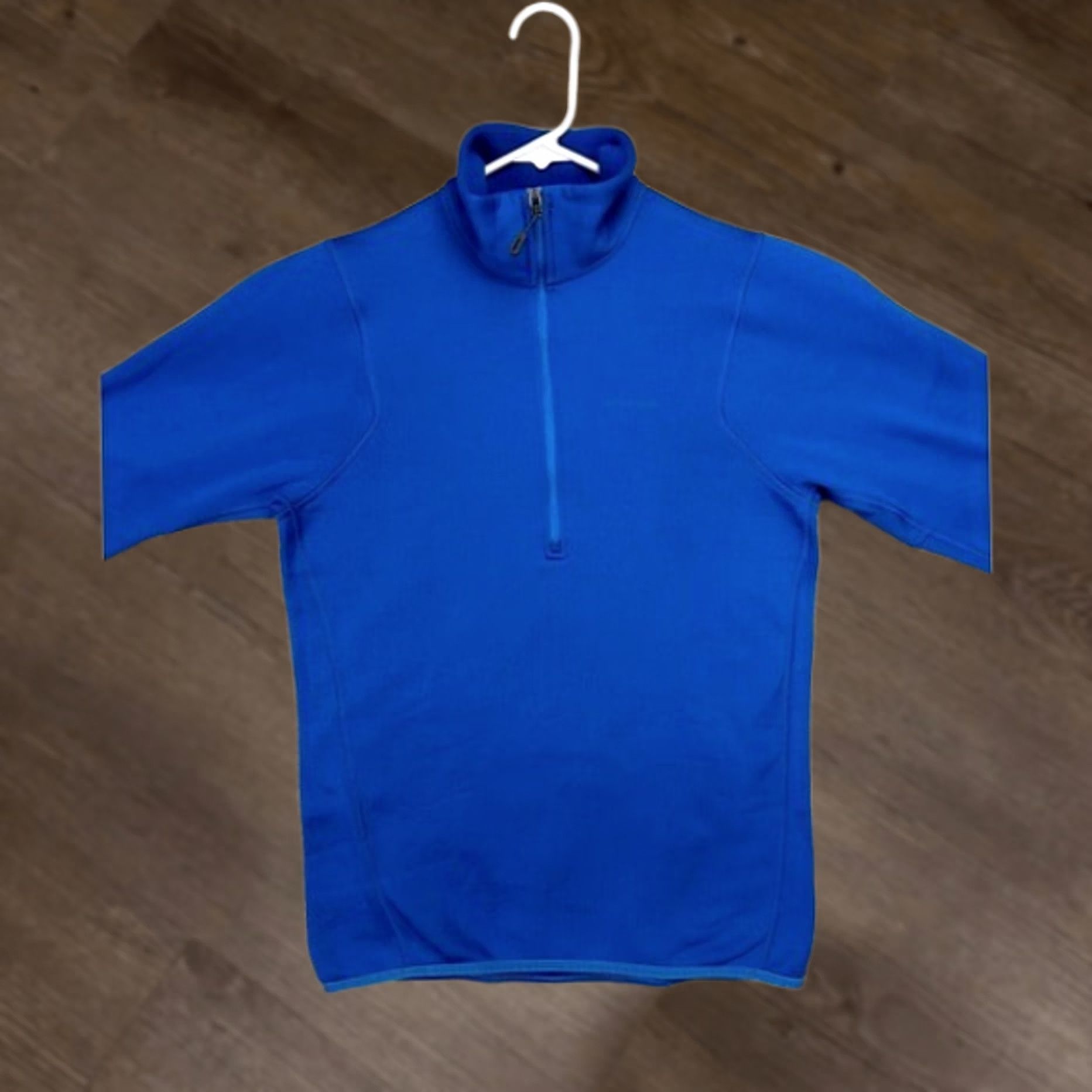 Patagonia Patagonia Shirt Mens Small Blue Fleece Quarter Zip Pullover Long Sleeve Stretch Size US S / EU 44-46 / 1 - 1 Thumbnail
