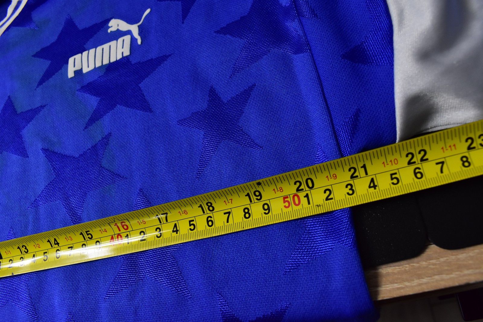 Puma PUMA Football Blue stars template Shirt (SIZE M men's) Size US M / EU 48-50 / 2 - 8 Thumbnail